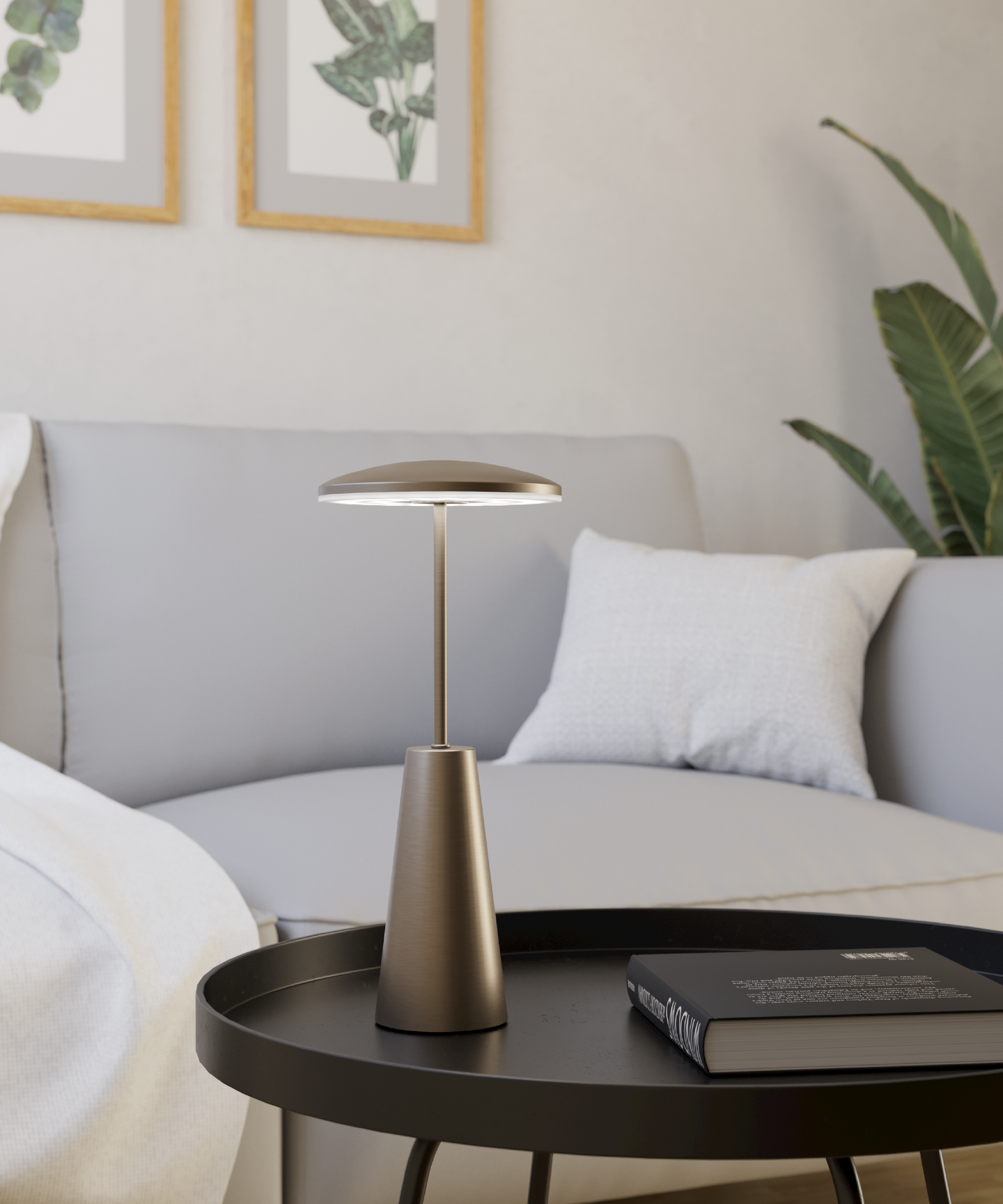 Ulkopöytävalaisin EGLO Piccola led 2,8W CCT pronssi