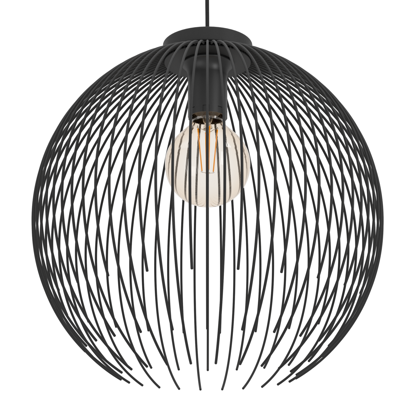 Riippuvalaisin EGLO Venezuela E27 musta