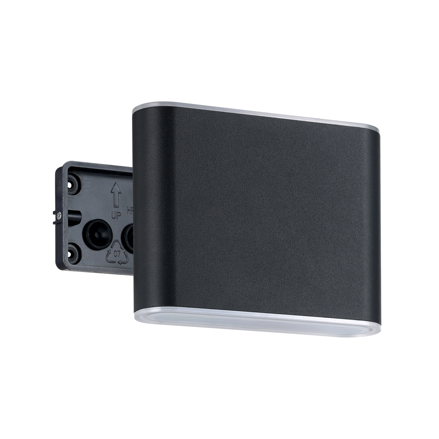 Ulkoseinävalaisin EGLO Grutti led 2x2,9W CCT 11,5cm antrasiitti