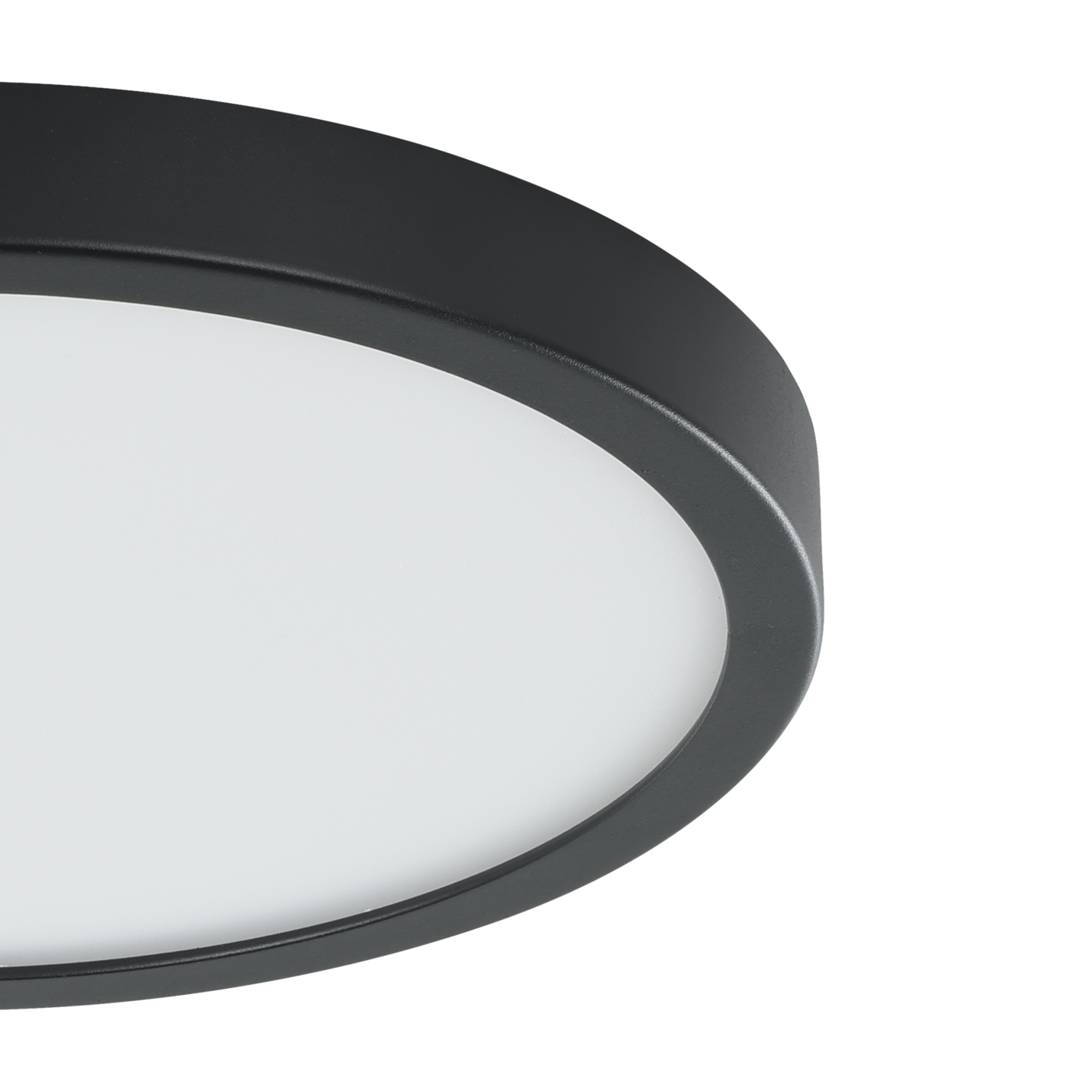 Kattovalaisin EGLO Fueva 5 led 20,5W 28,5cm liiketunnistin musta/valkoinen