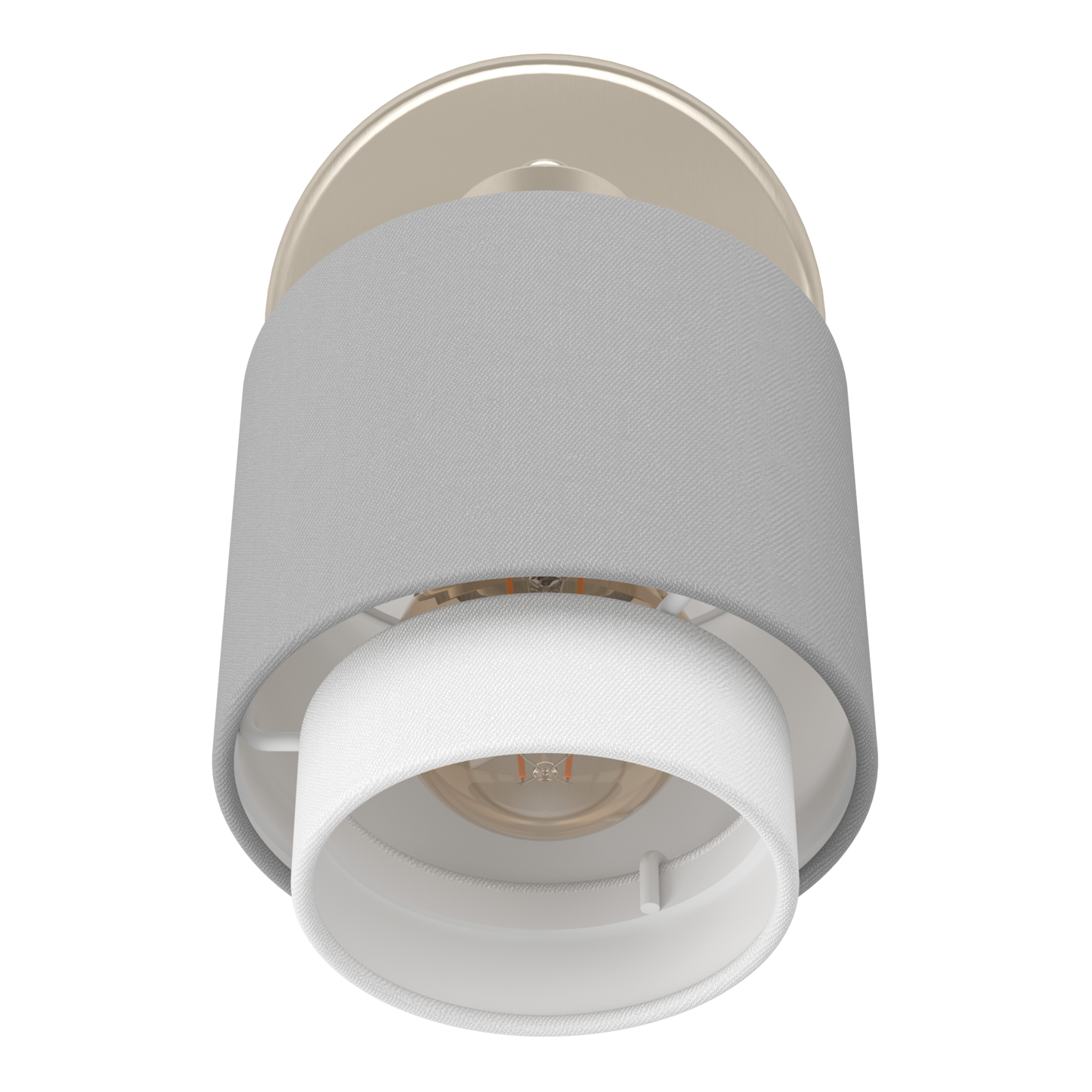 Seinä/kattospotti EGLO Bellizzi E14 nikkeli/harmaa/valkoinen