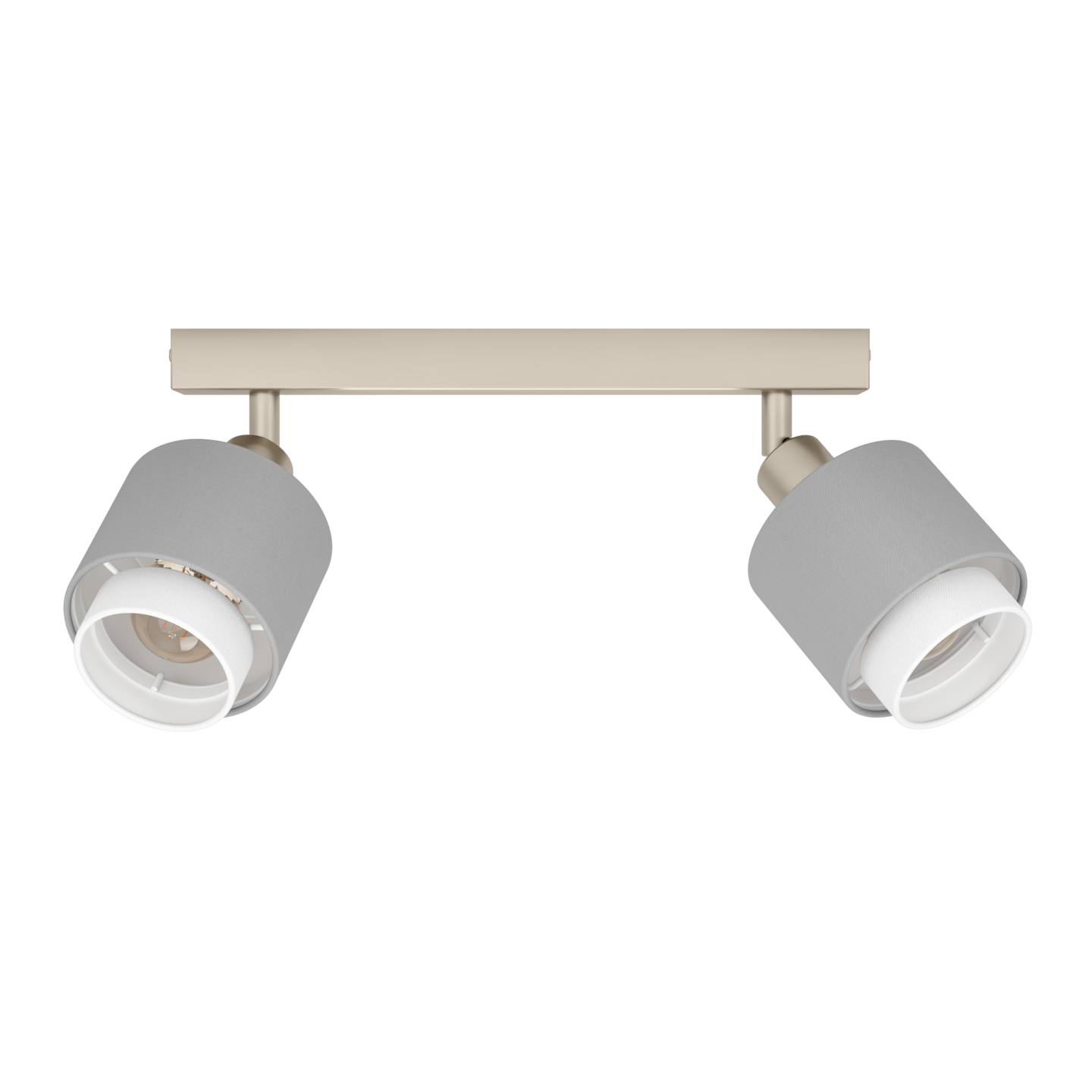 Kattospotti EGLO 2-os Bellizzi E14 nikkeli/harmaa/valkoinen