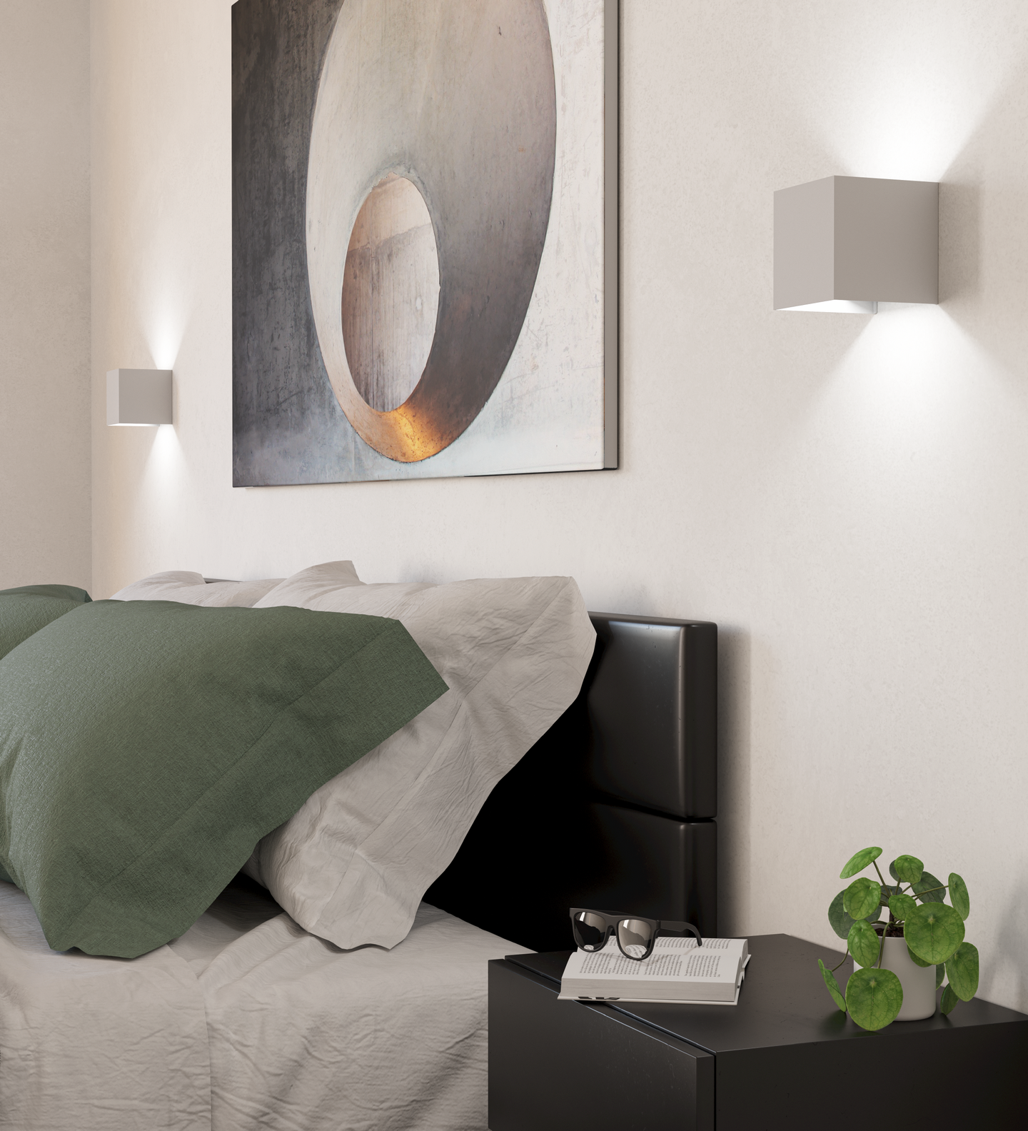 Seinävalaisin EGLO Valmontone led 2x1,5W valkoinen