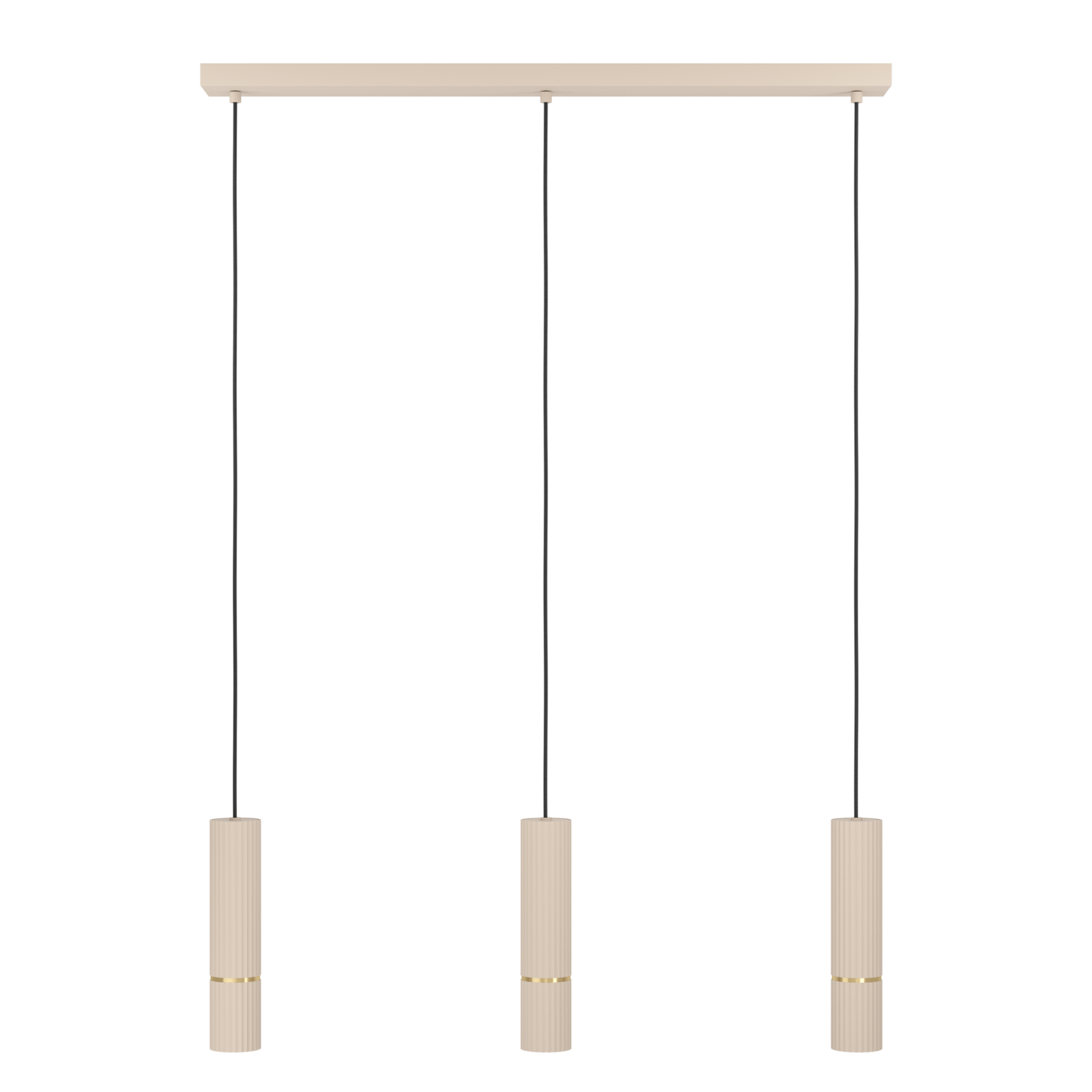 Riippuvalaisin EGLO 3-os Caminia GU10 3x4,7W hiekka/messinki