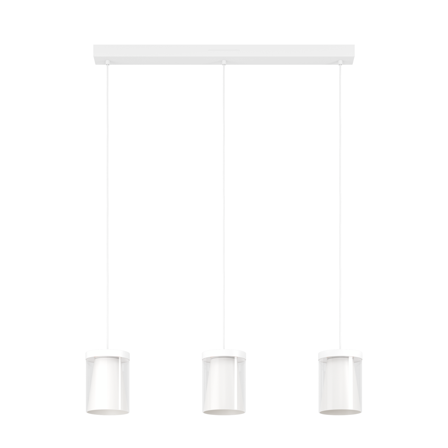 Riippuvalaisin EGLO connect.z 3-os Chiusello-z led 3x3,7W RGB CCT valkoinen