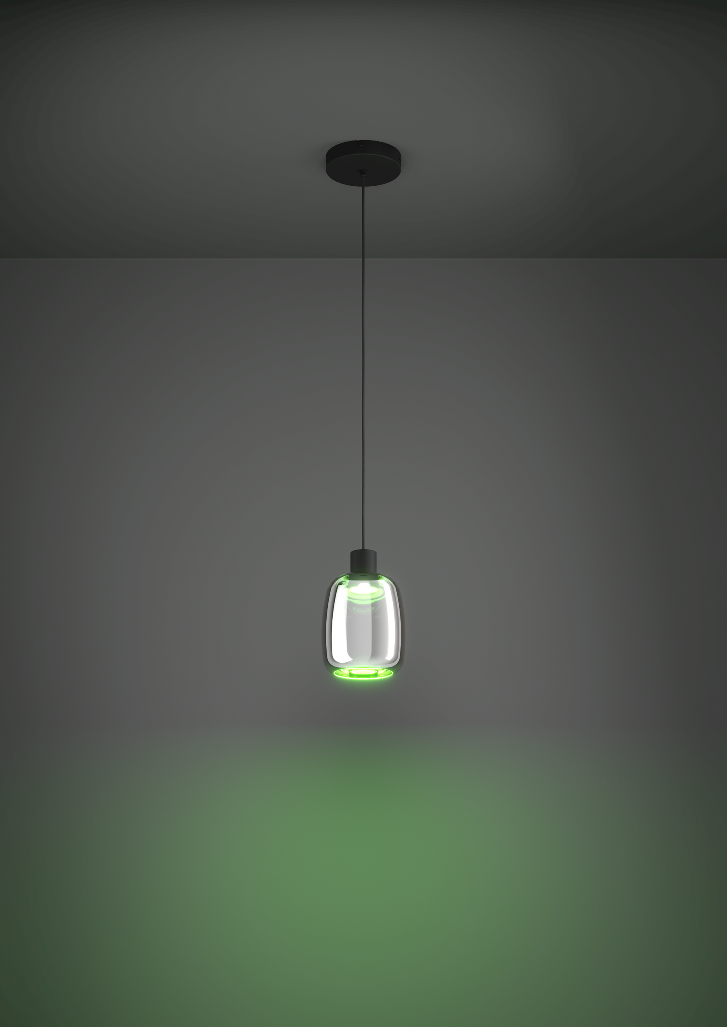 Riippuvalaisin EGLO connect.z Molochio-z led 3,7W RGB CCT musta