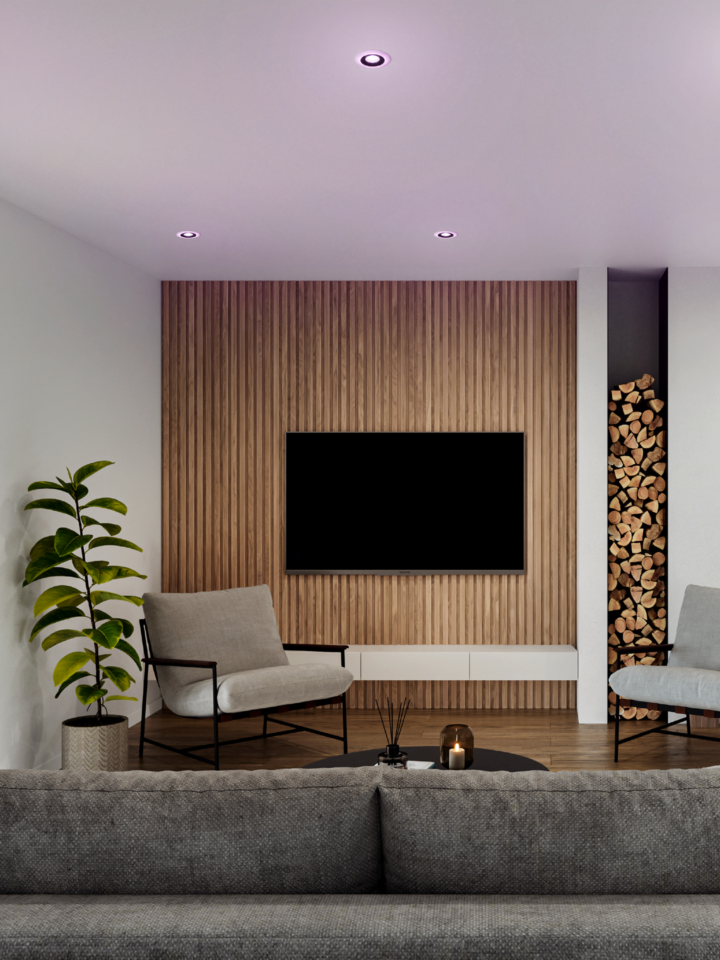 Uppospottisarja EGLO Calonge RGB led 3x3,8W 9,8cm musta/valkoinen