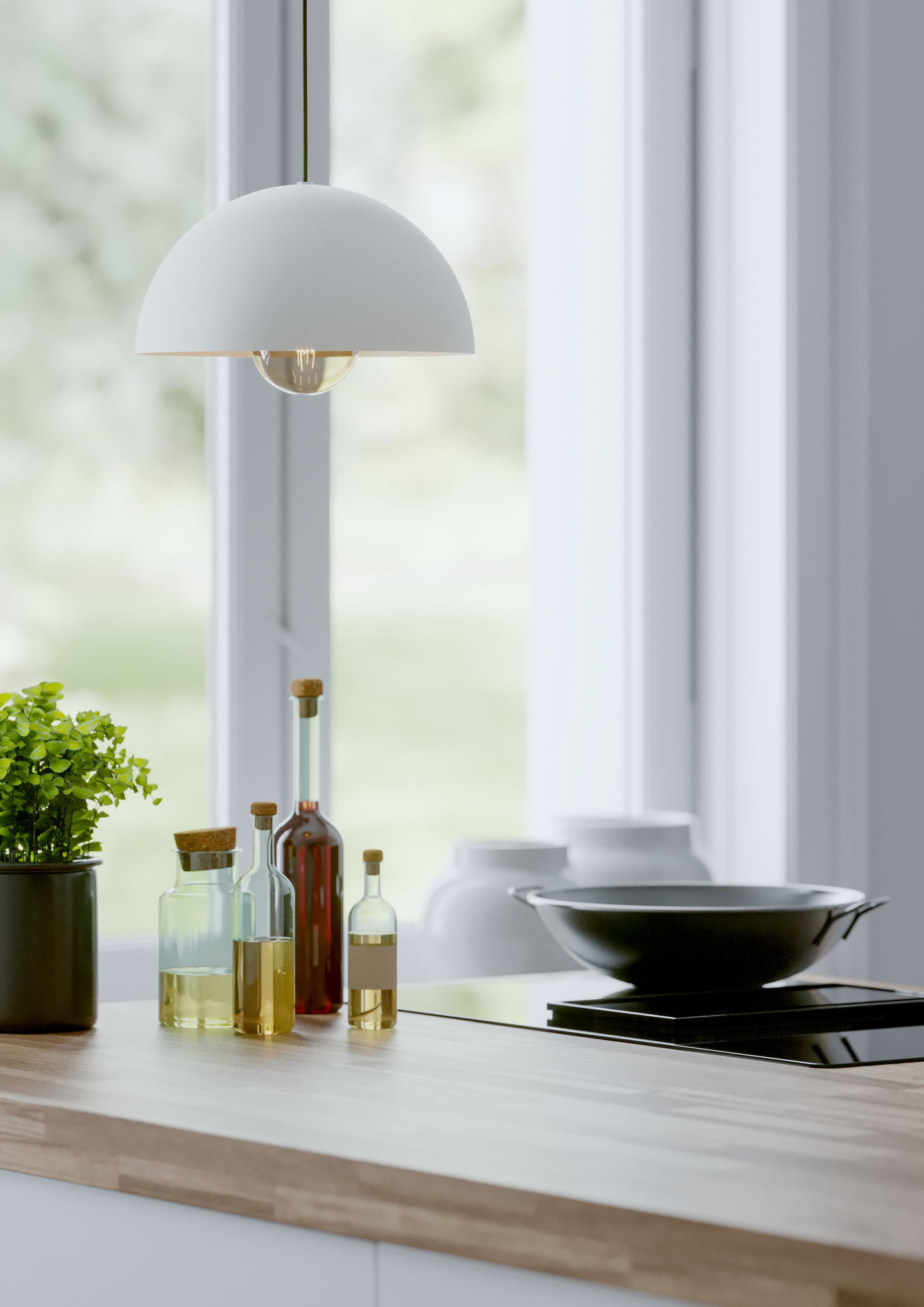 Riippuvalaisin EGLO Gaetano E27 30cm valkoinen