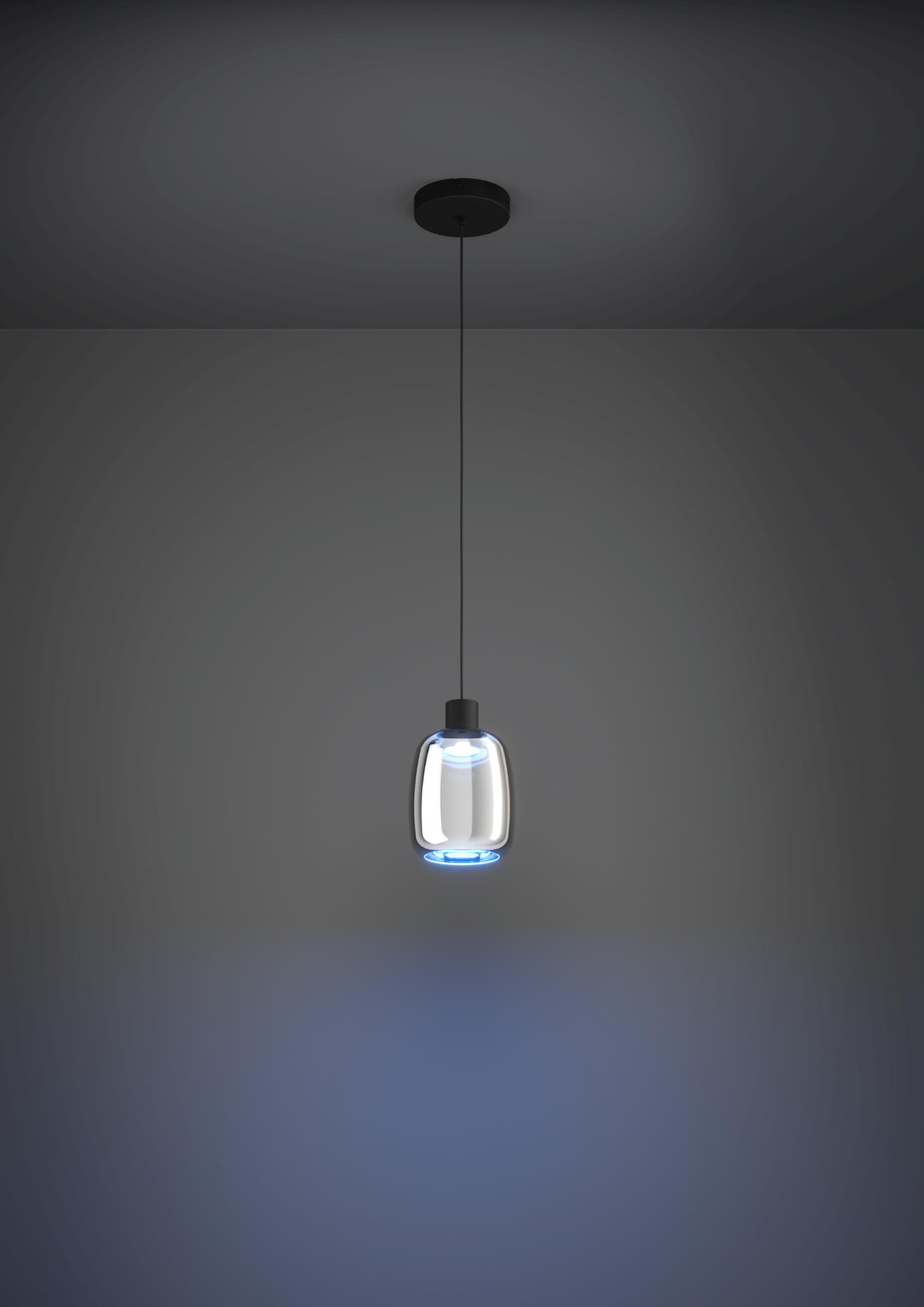 Riippuvalaisin EGLO connect.z Molochio-z led 3,7W RGB CCT musta