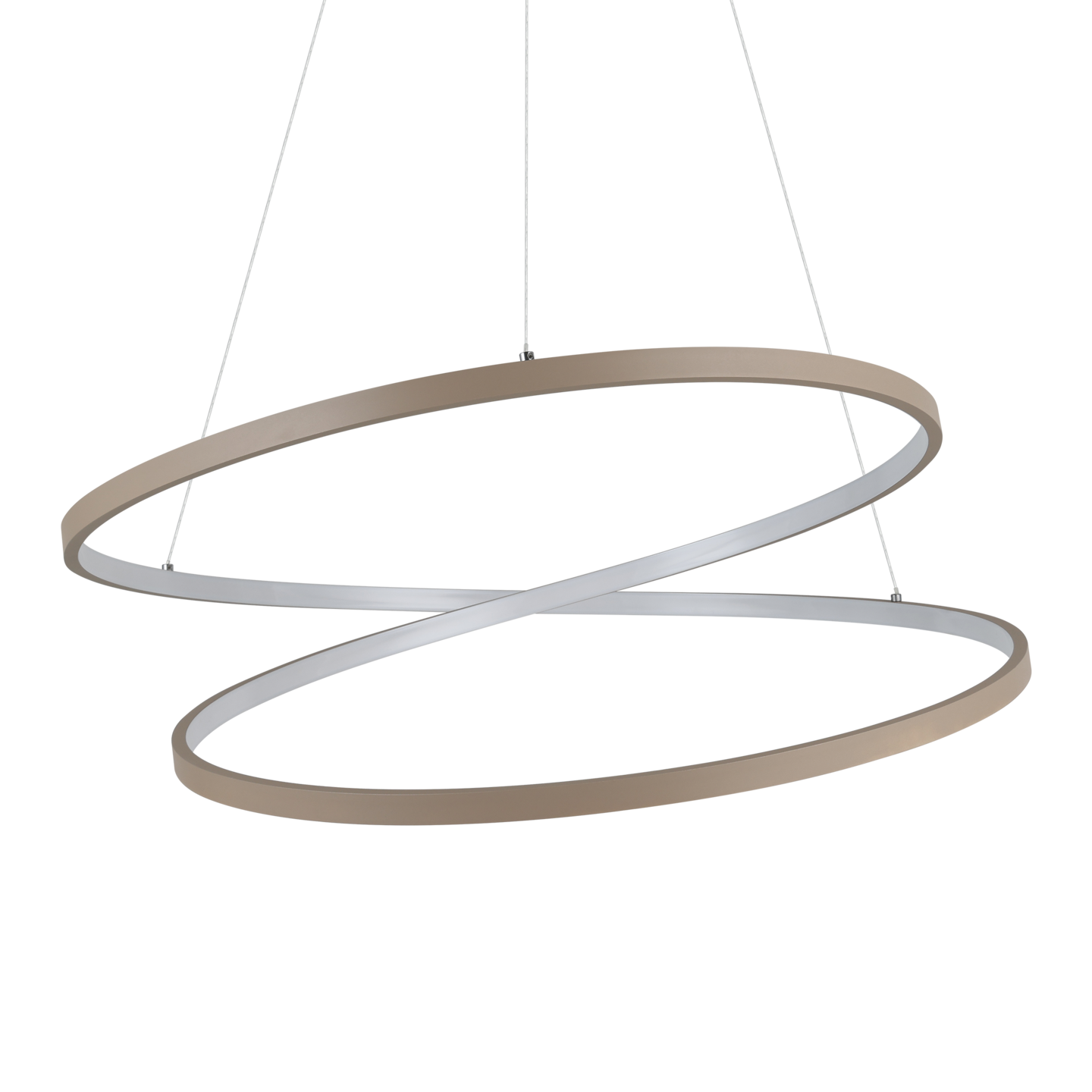 Riippuvalaisin EGLO Ruotale led 42W 70cm hiekka