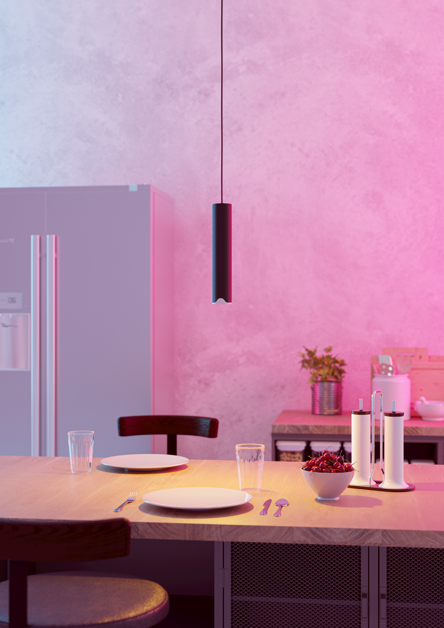 Riippuvalaisin EGLO connect.z Balamorta-z led 3,7W RGB CCT musta