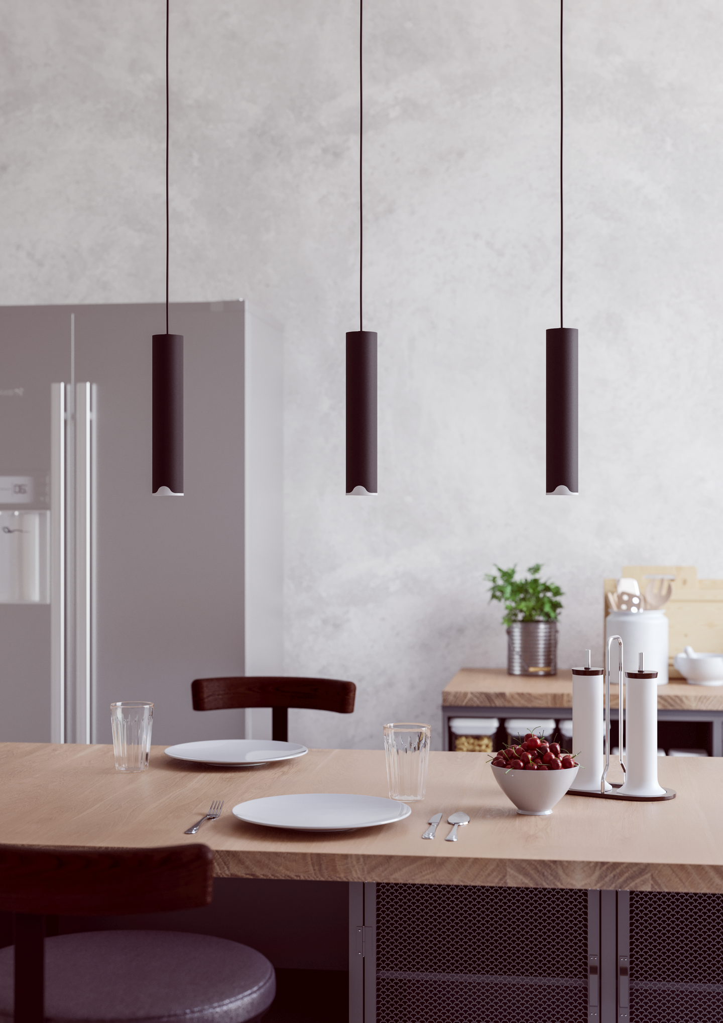 Riippuvalaisin EGLO connect.z 3-os Balamorta-z led 3x3,7W RGB CCT musta