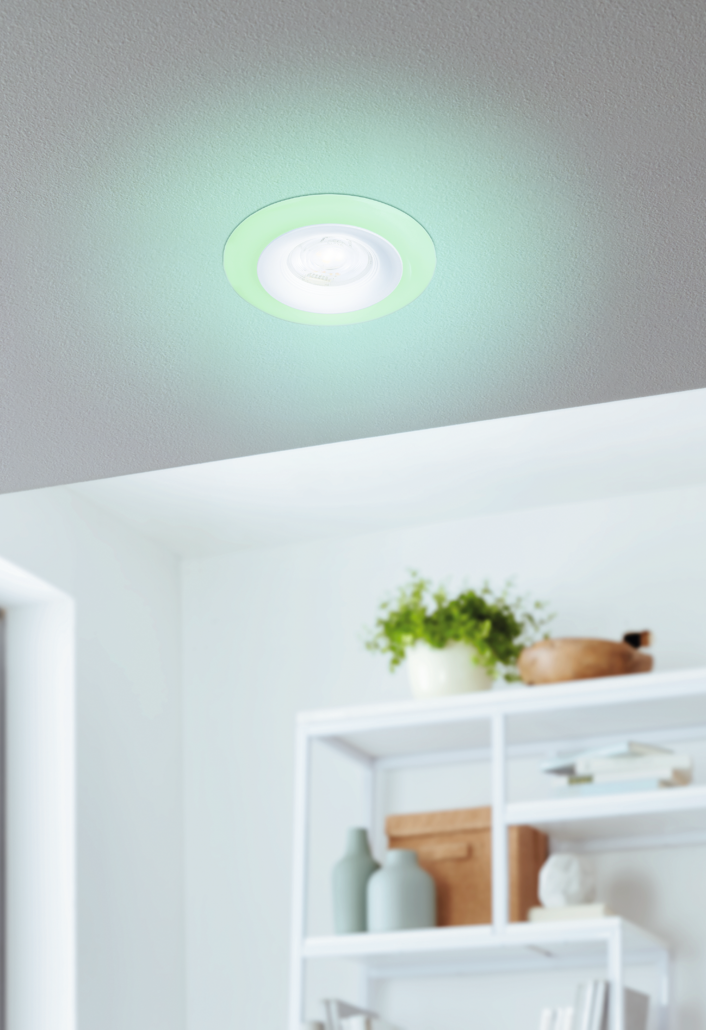 Uppospottisarja EGLO Calonge RGB led 3x3,8W 9,8cm valkoinen