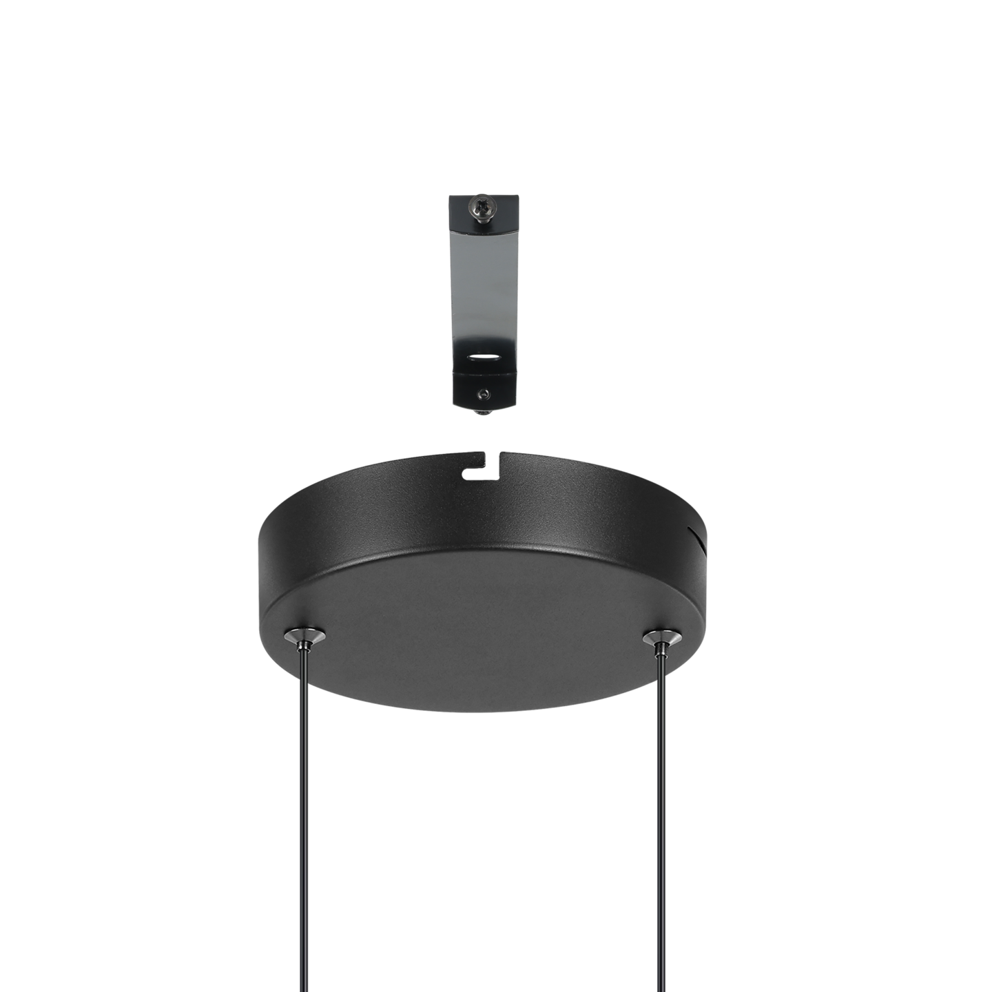 Riippuvalaisin EGLO connect.z Calarossa-z led 22W RGB CCT musta/valkoinen