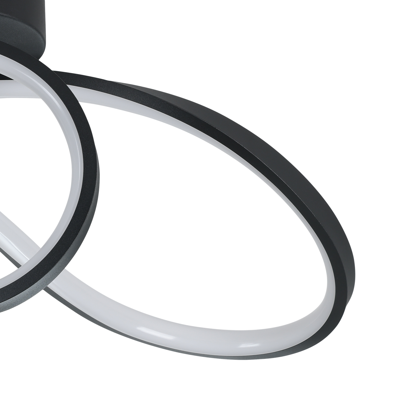 Kattovalaisin EGLO connect.z Calarossa-z led 22W RGB CCT musta/valkoinen