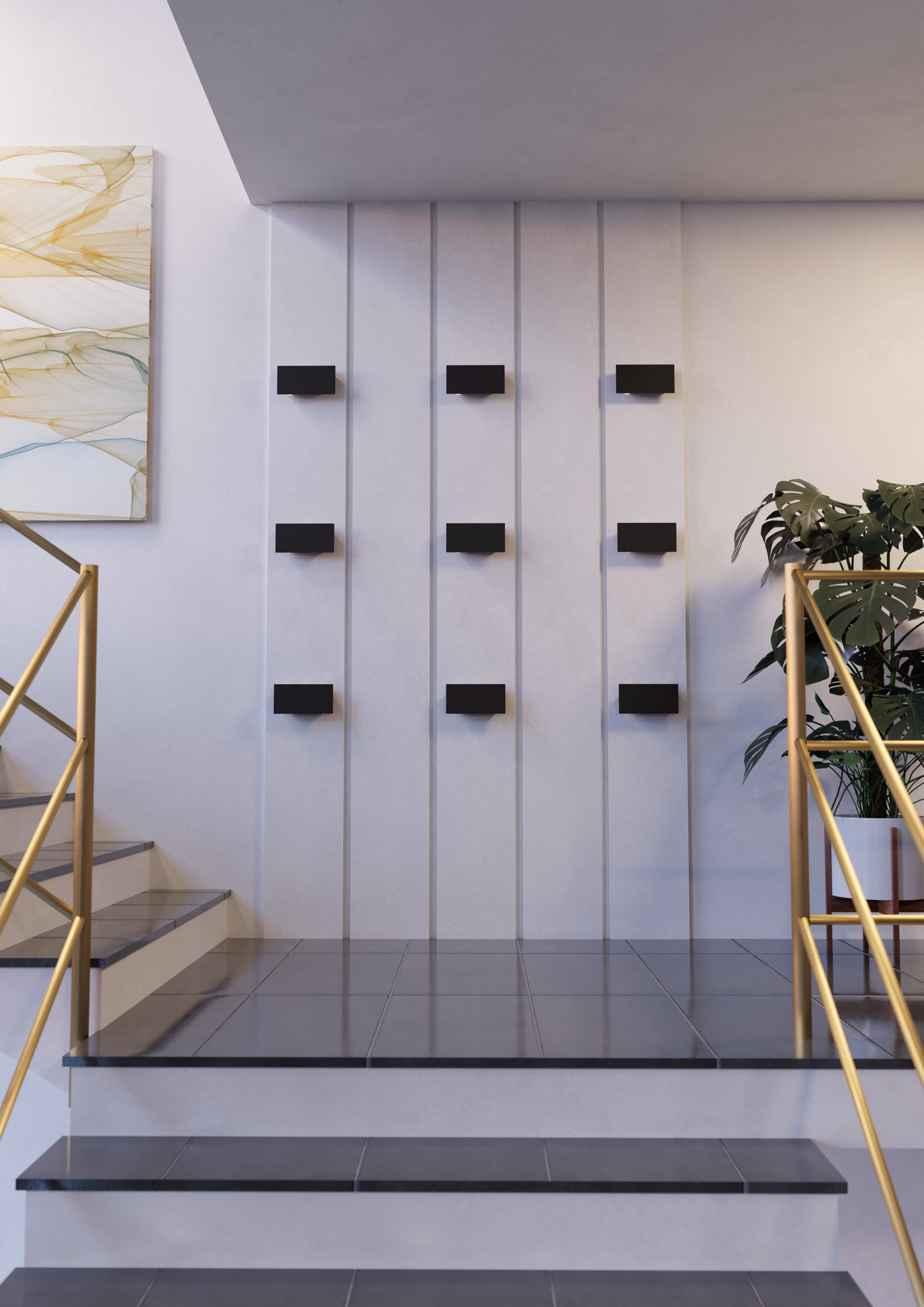 Seinävalaisin EGLO Talamello led 6W 20x10cm musta