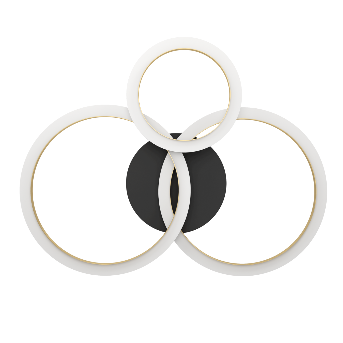 Kattovalaisin EGLO Calliera led 20W 49x44,5cm musta/messinki