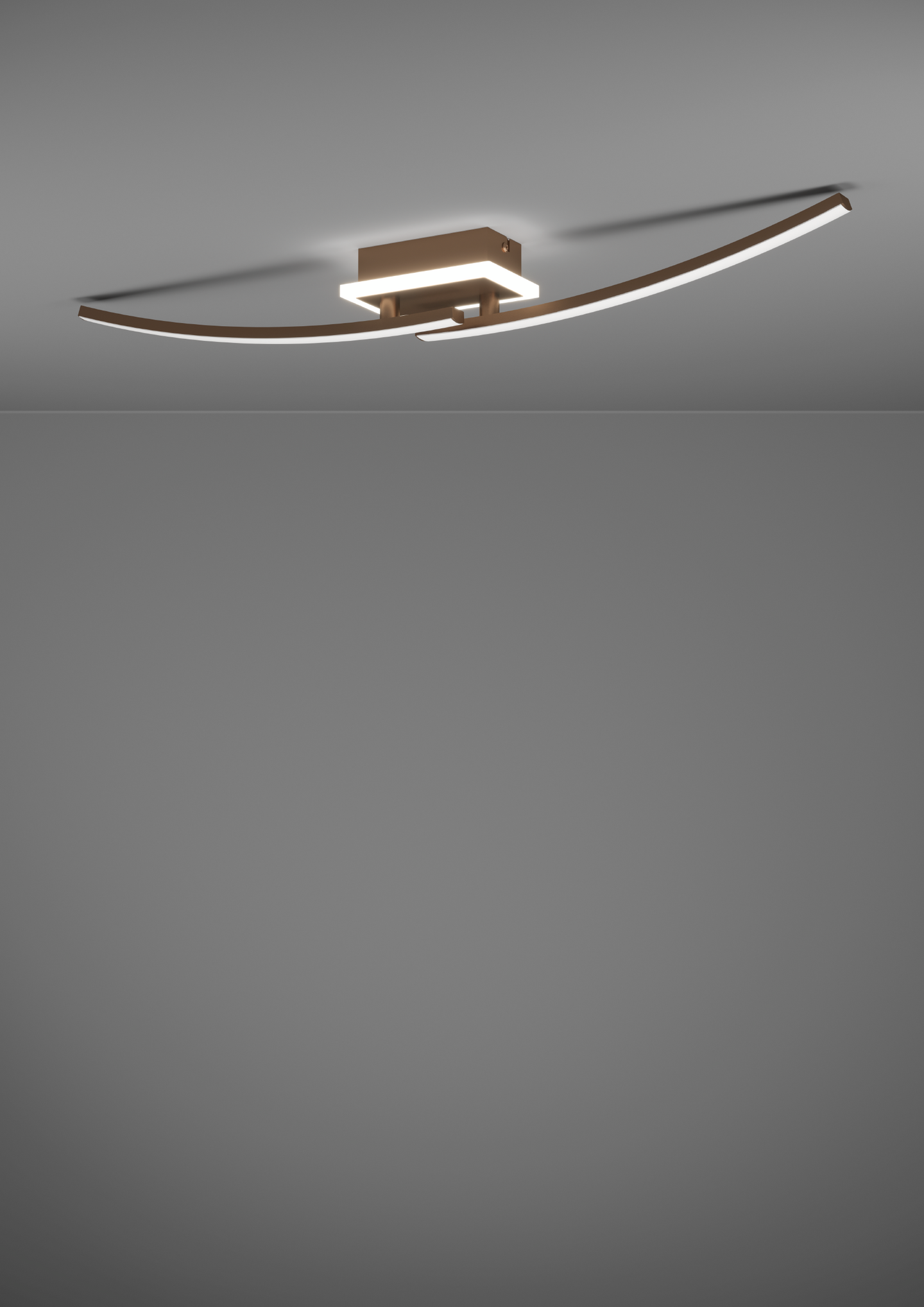 Kattovalaisin EGLO Lungolago led 12W pronssi/valkoinen