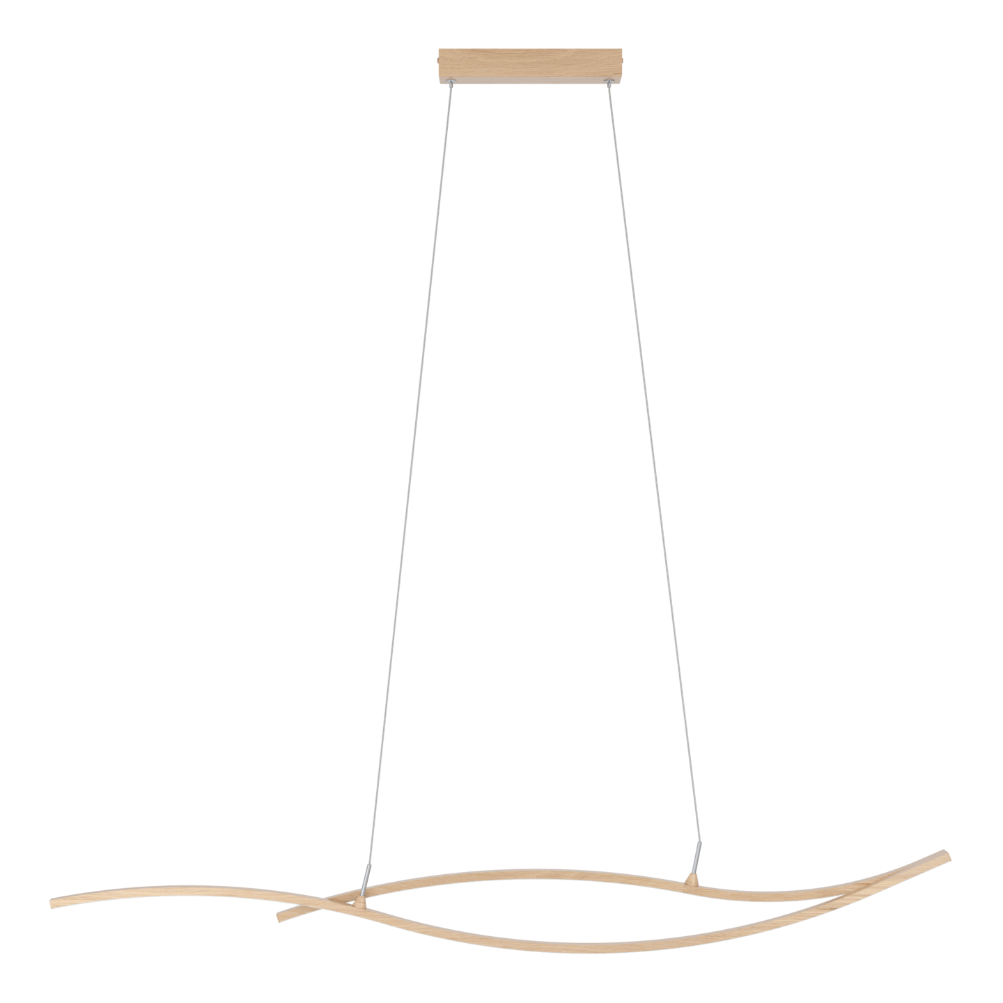 Riippuvalaisin EGLO Grisolia led 20W puu/valkoinen