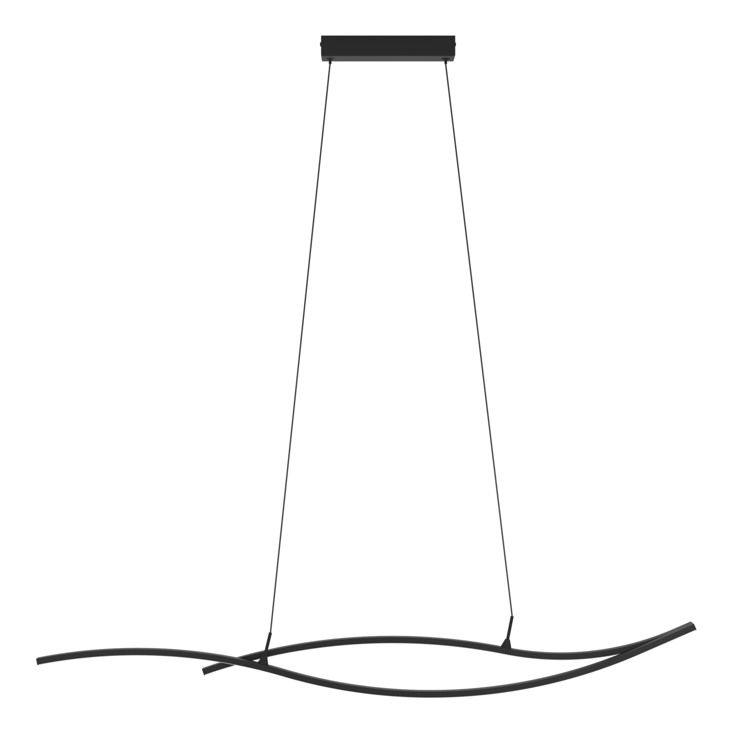 Riippuvalaisin EGLO Grisolia led 20W musta/valkoinen