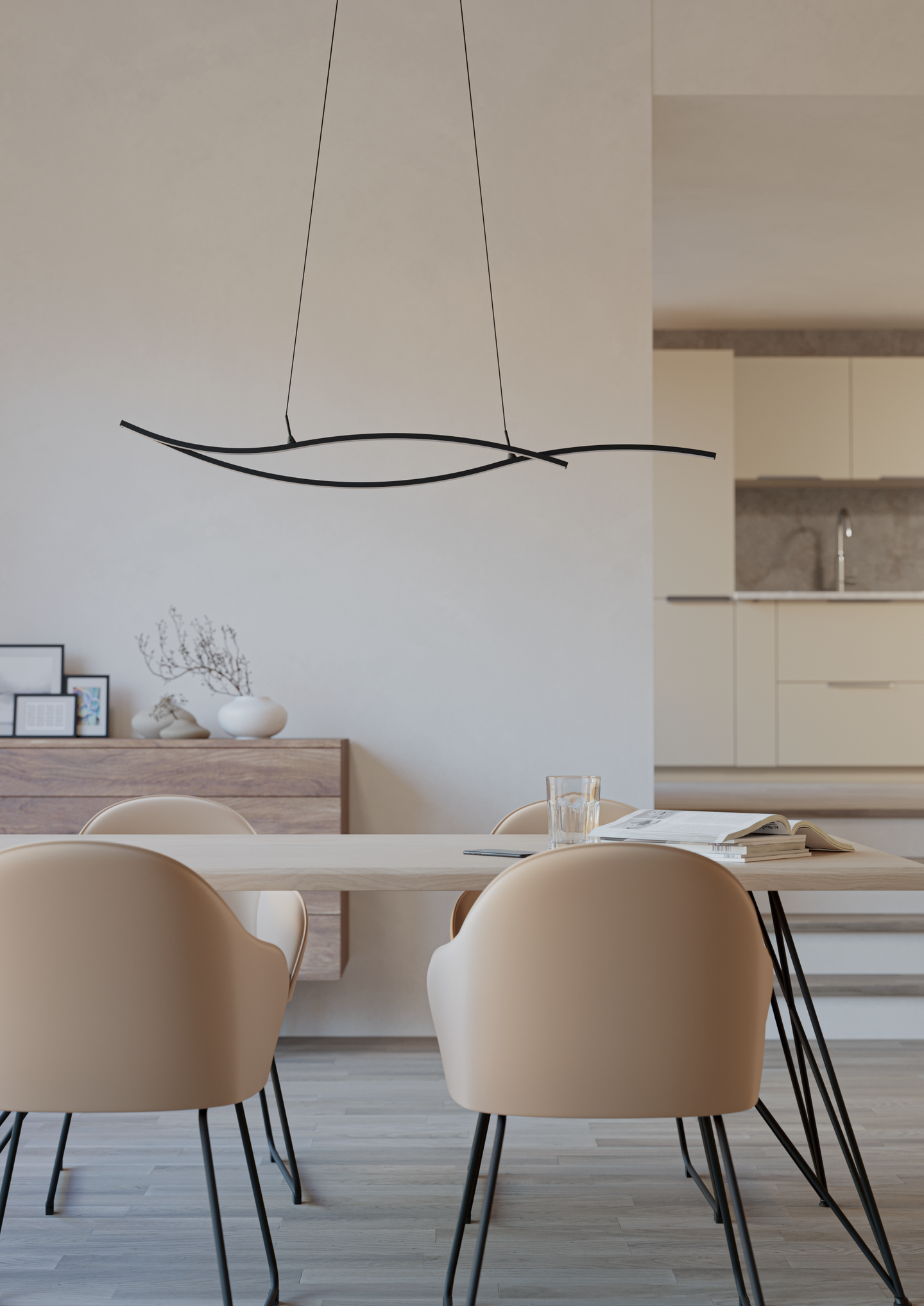 Riippuvalaisin EGLO Grisolia led 20W musta/valkoinen