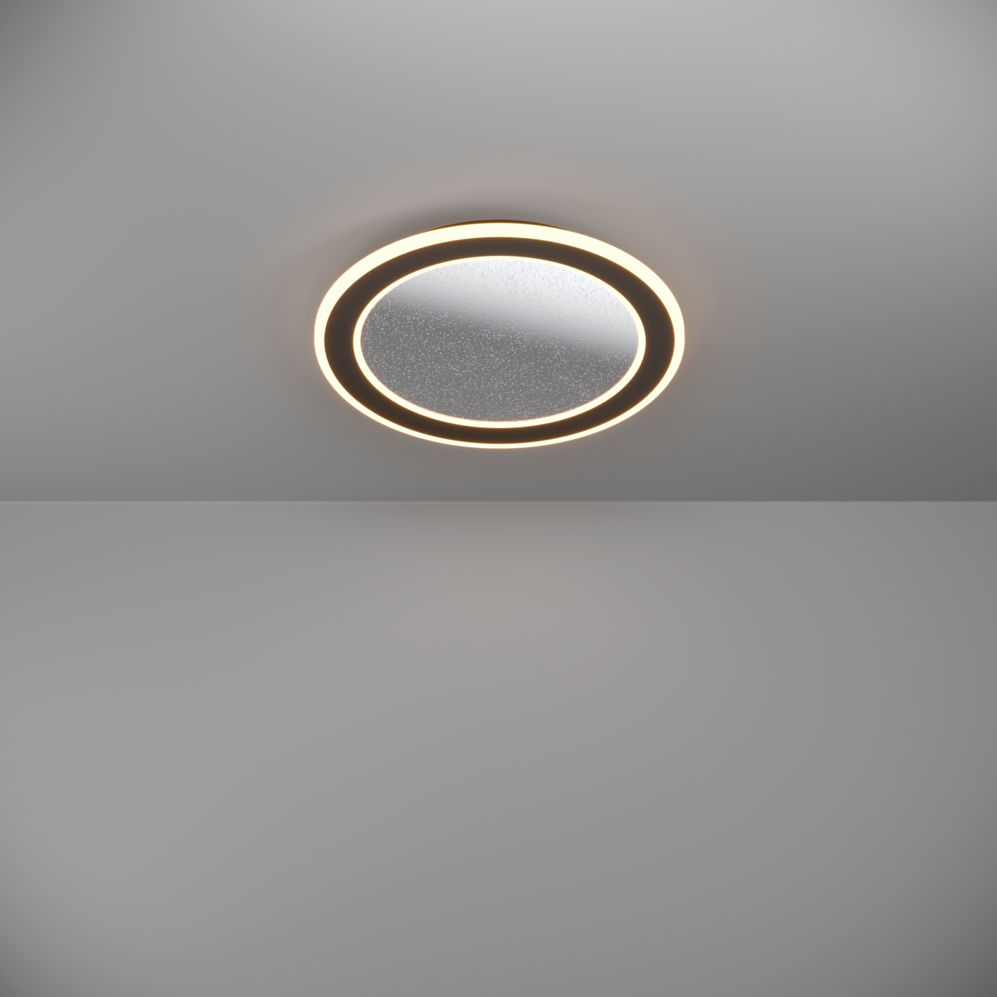 Kattovalaisin EGLO Macchioni led 20W CCT 38cm musta/valkoinen