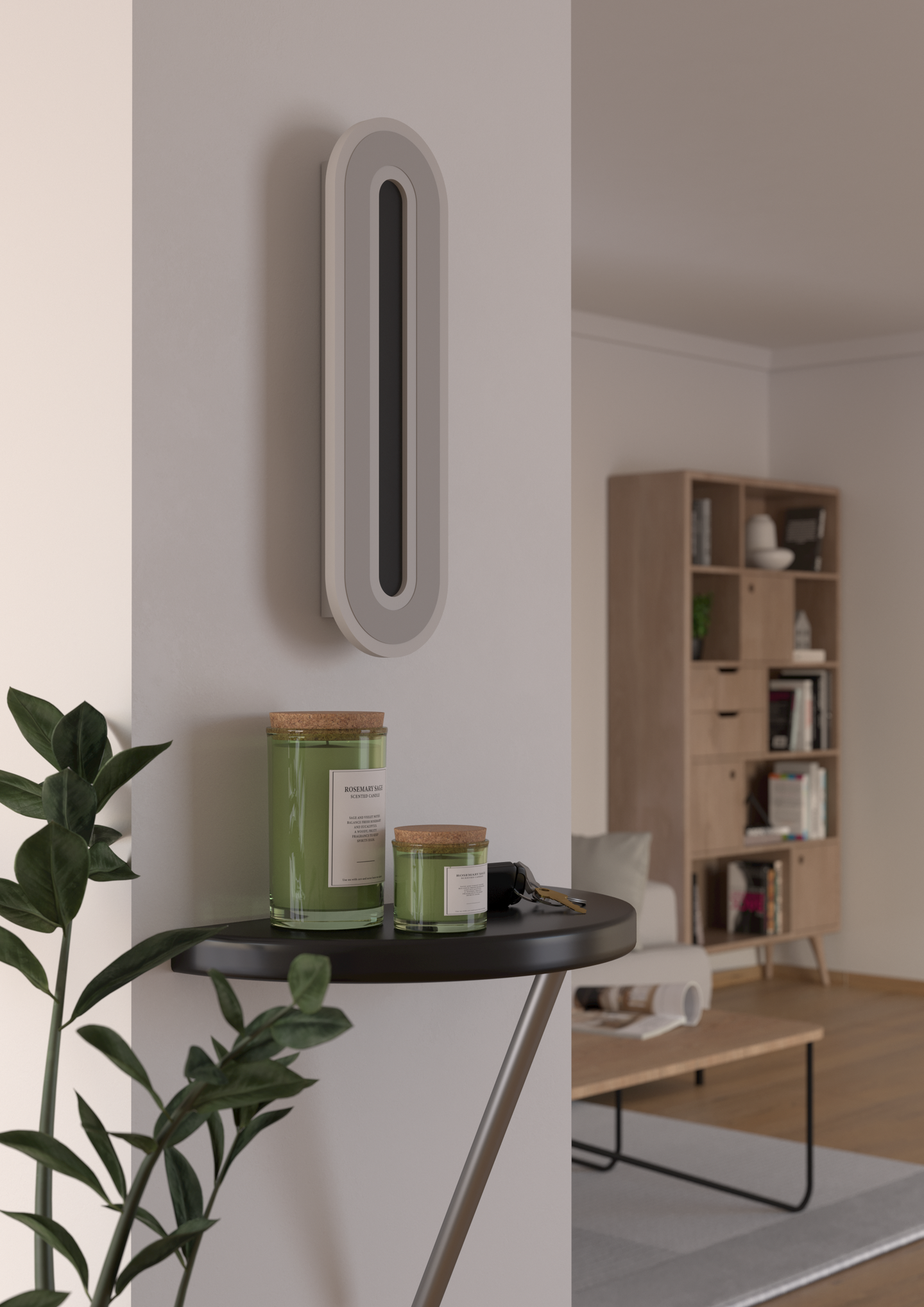 Kattovalaisin EGLO Macchioni led 12W 40x12cm valkoinen