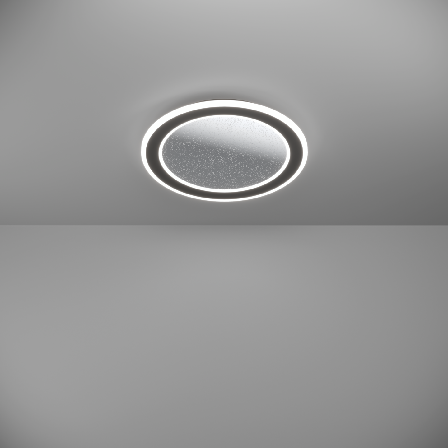 Kattovalaisin EGLO Macchioni led 20W CCT 38cm musta/valkoinen