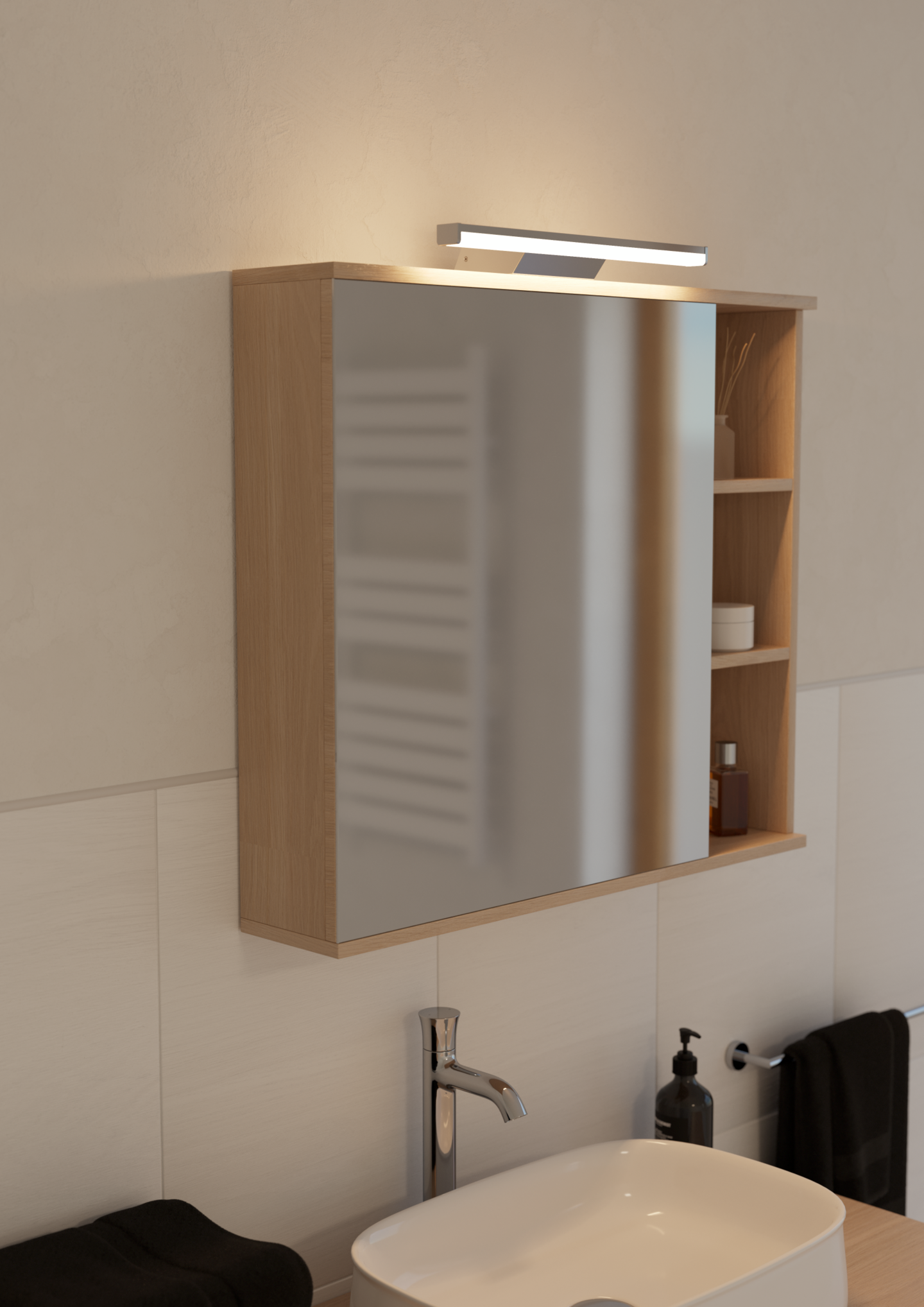 Peilivalaisin EGLO connect.z Regello-z led 12W CCT kromi