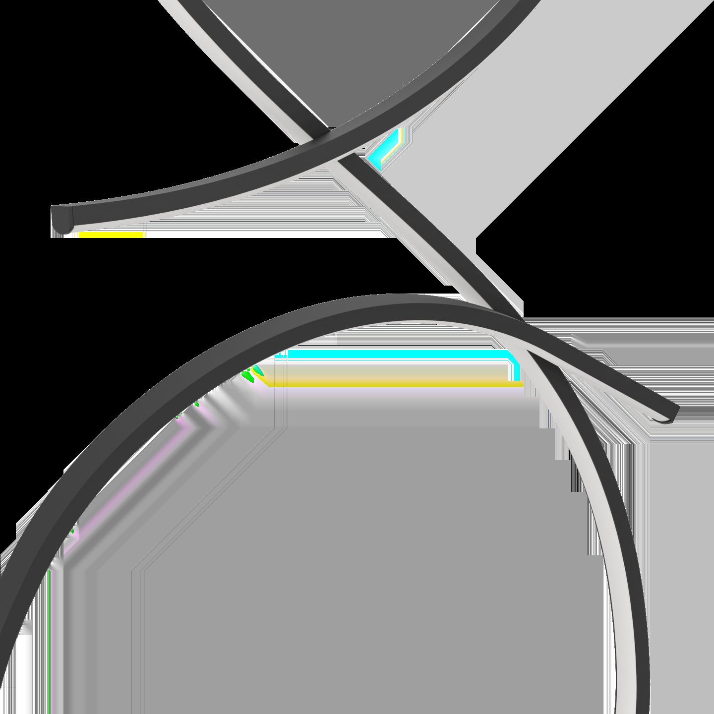 Lattiavalaisin EGLO Serpins led 20W musta/valkoinen