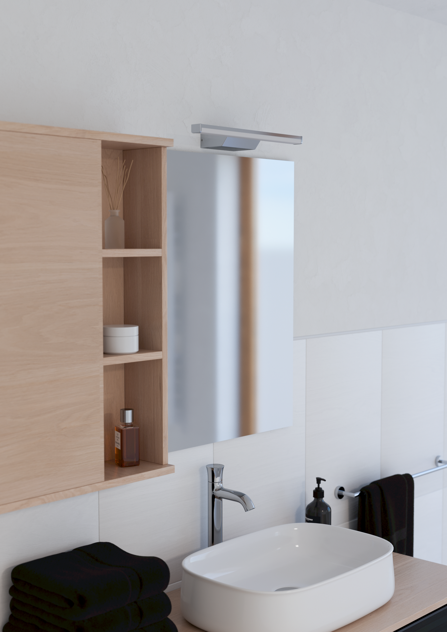 Peilivalaisin EGLO connect.z Regello-z led 12W CCT kromi