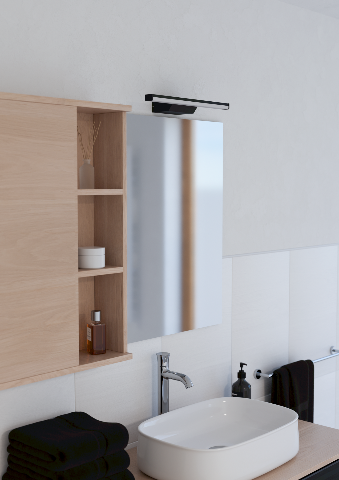 Peilivalaisin EGLO connect.z Regello-z led 12W CCT musta