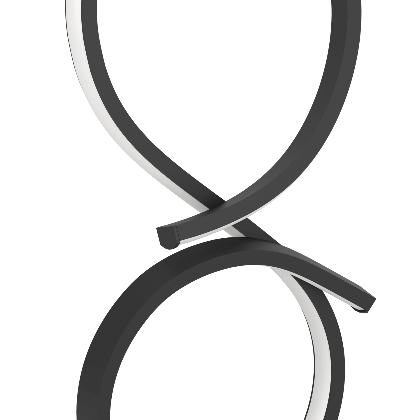 Pöytävalaisin EGLO Serpins led 11,4W musta/valkoinen