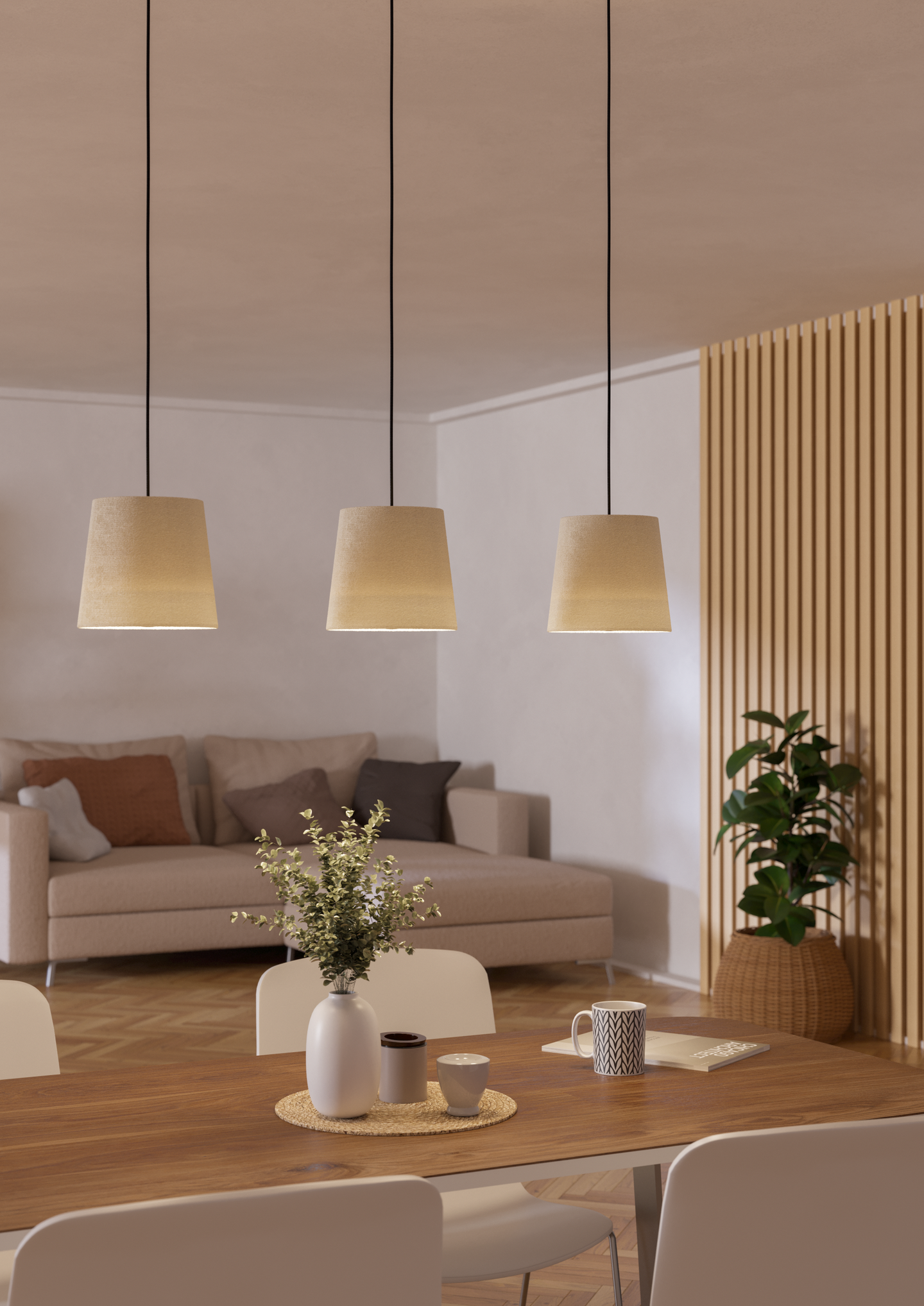 Riippuvalaisin EGLO 3-os Febres E27 musta/valkoinen