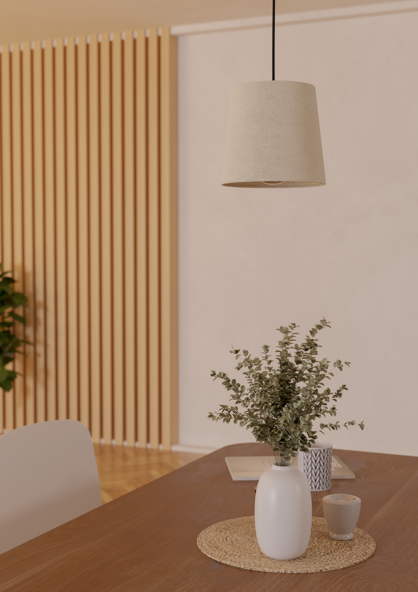 Riippuvalaisin EGLO Febres E27 musta/valkoinen