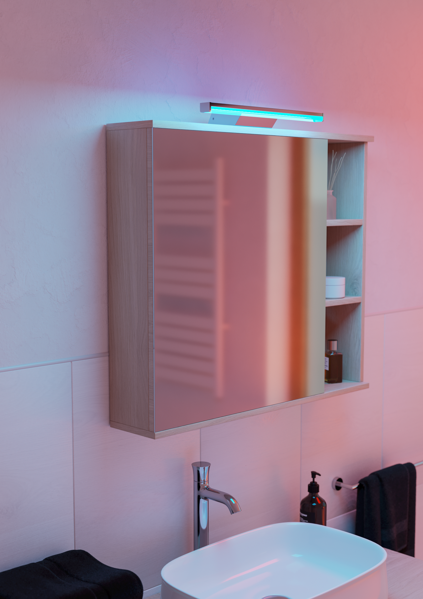 Peilivalaisin EGLO connect.z Regello-z led 12W CCT kromi