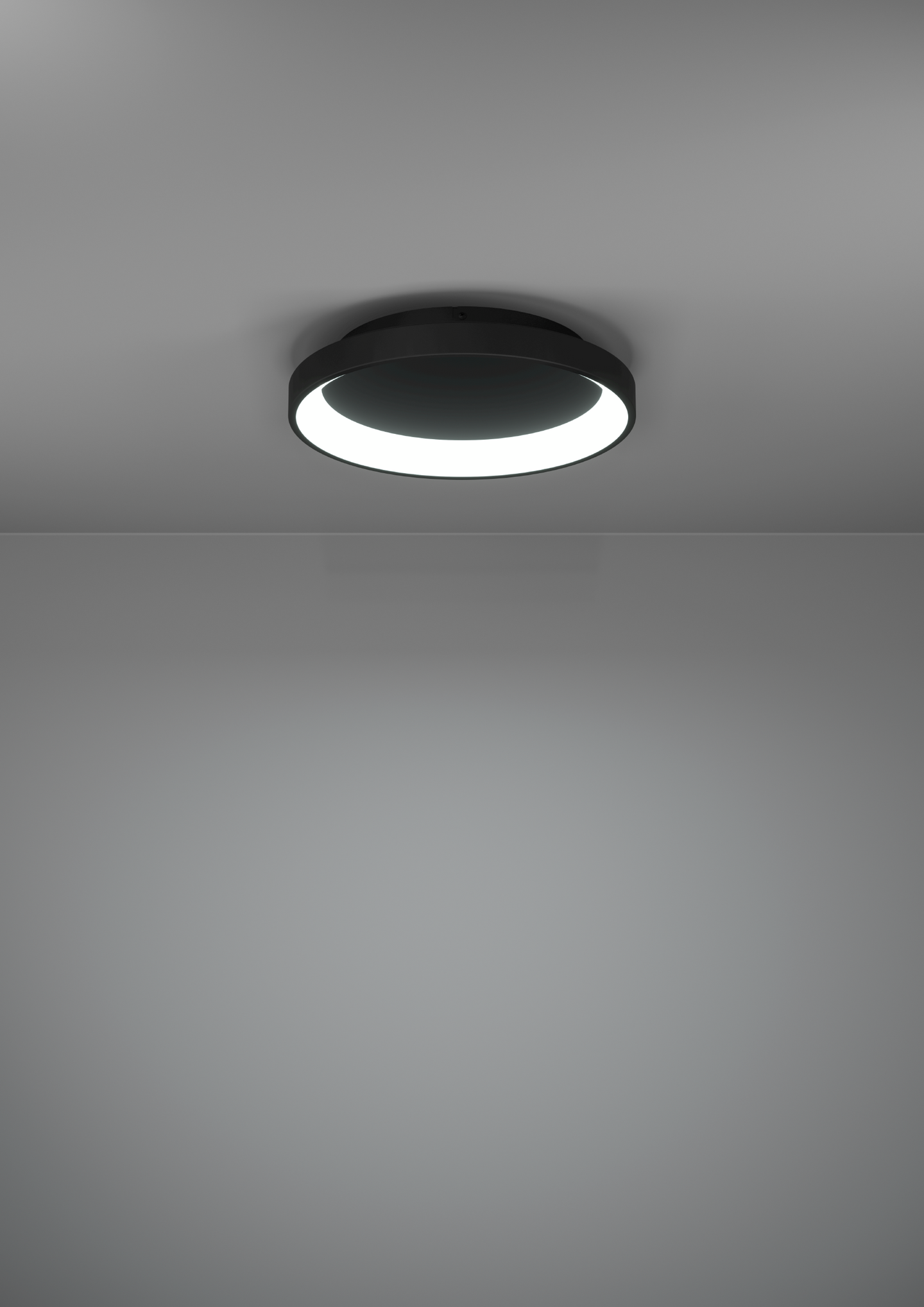 Kattovalaisin EGLO Loretello led 12W 35cm musta/valkoinen