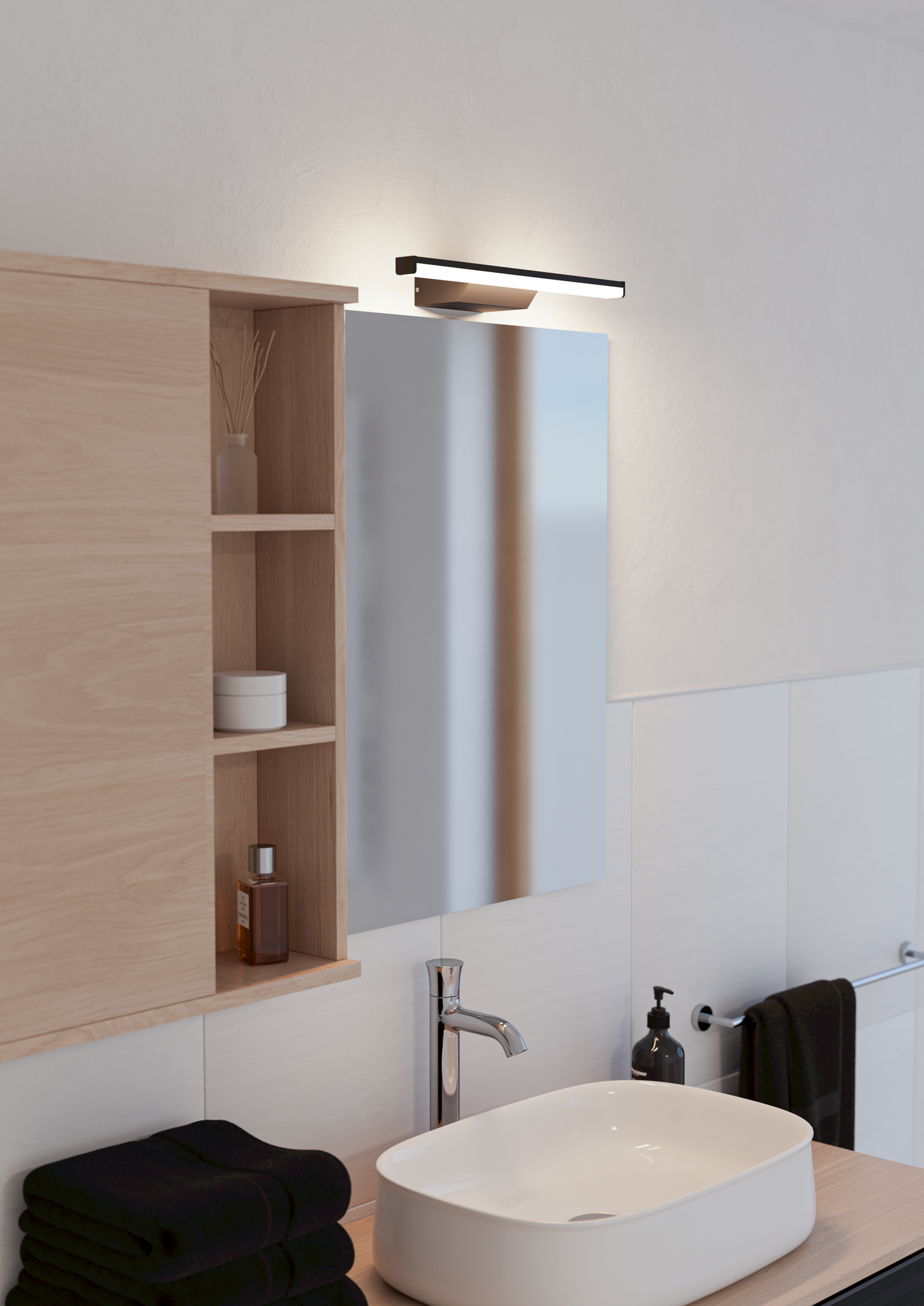 Peilivalaisin EGLO connect.z Regello-z led 12W CCT musta