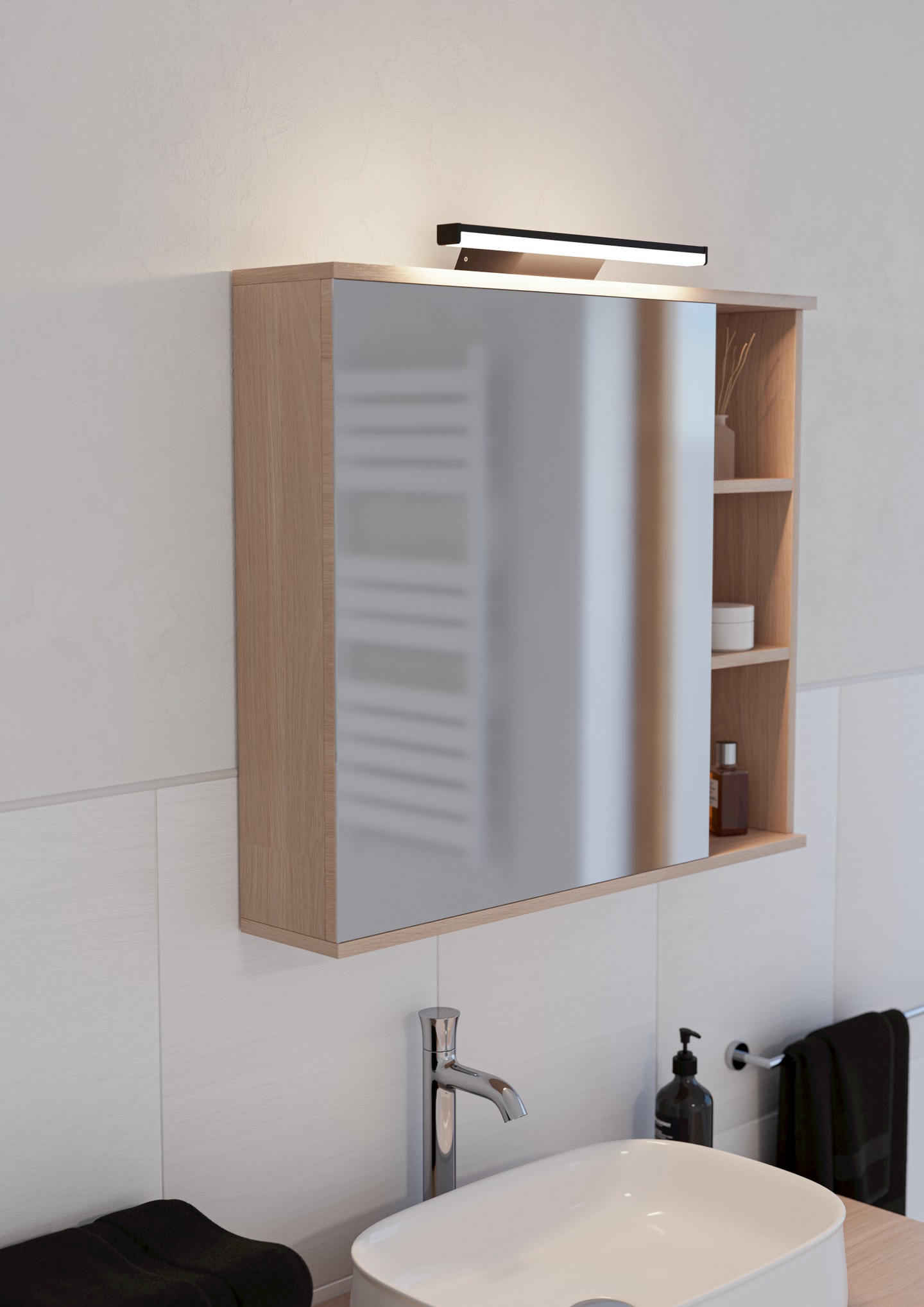 Peilivalaisin EGLO connect.z Regello-z led 12W CCT musta