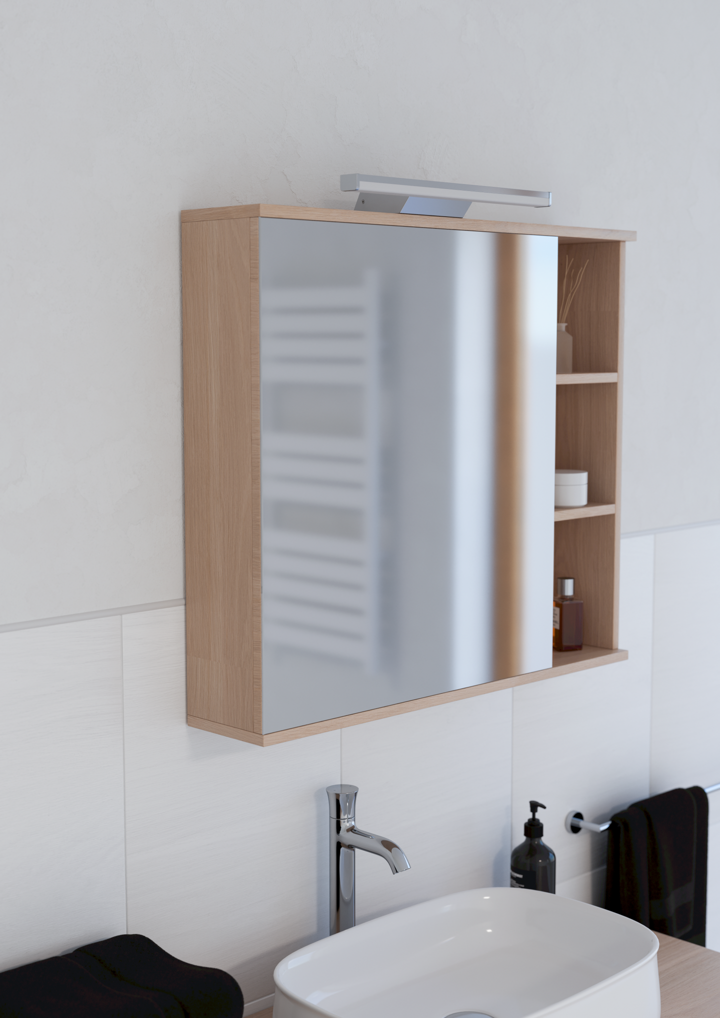 Peilivalaisin EGLO connect.z Regello-z led 12W CCT kromi