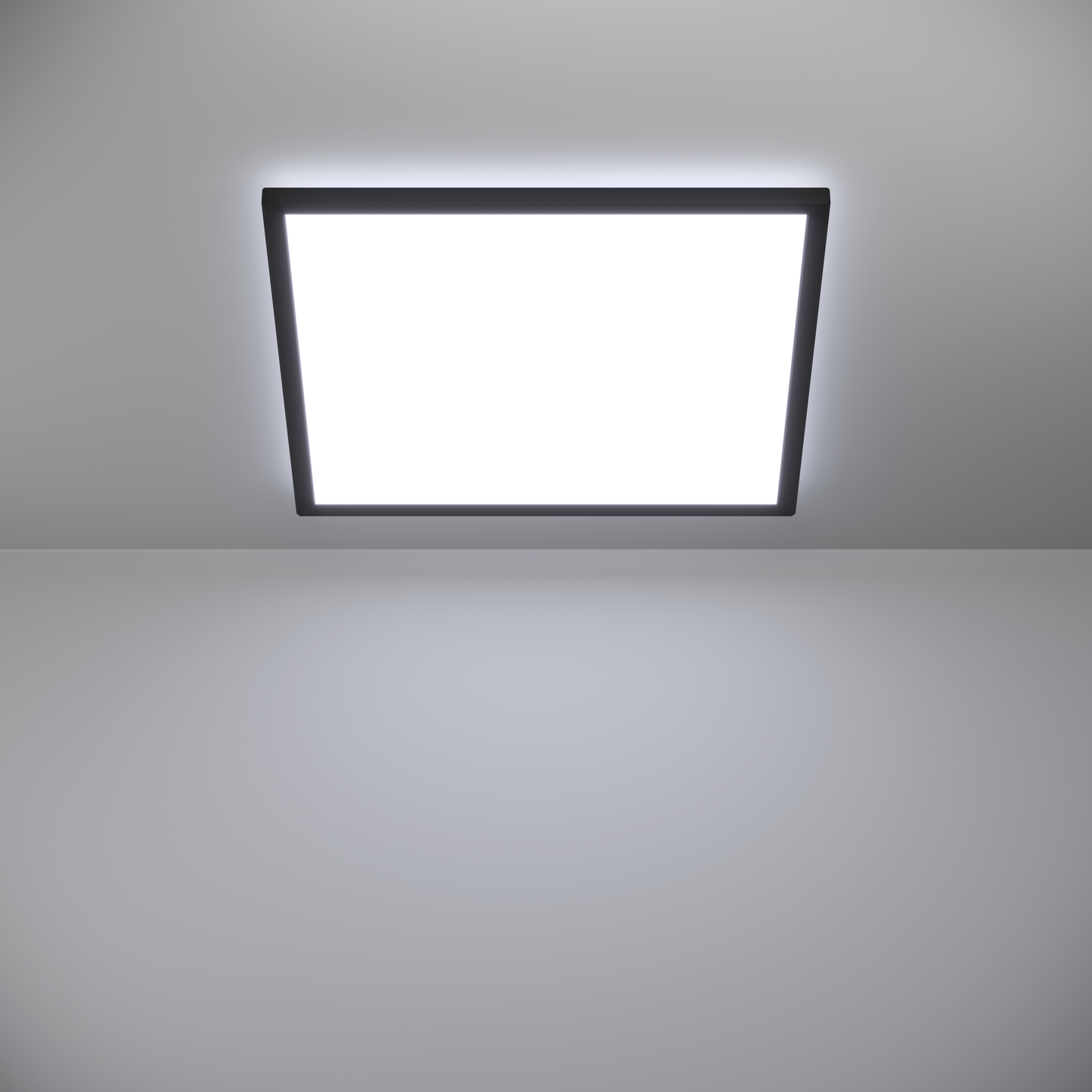Kattovalaisin EGLO Rovito led 17W CCT 50x50cm musta