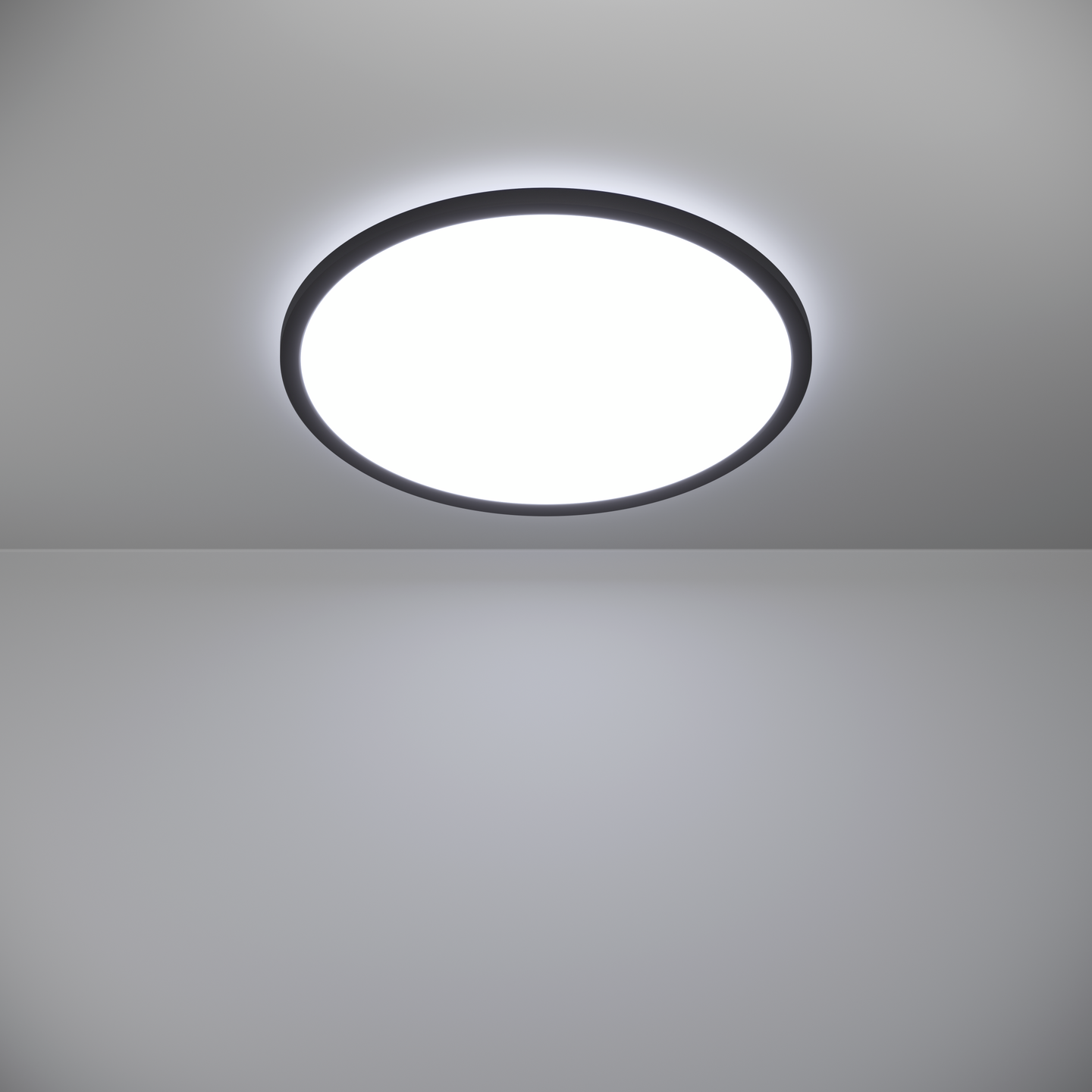 Kattovalaisin EGLO Rovito led 16,8W CCT 50cm musta