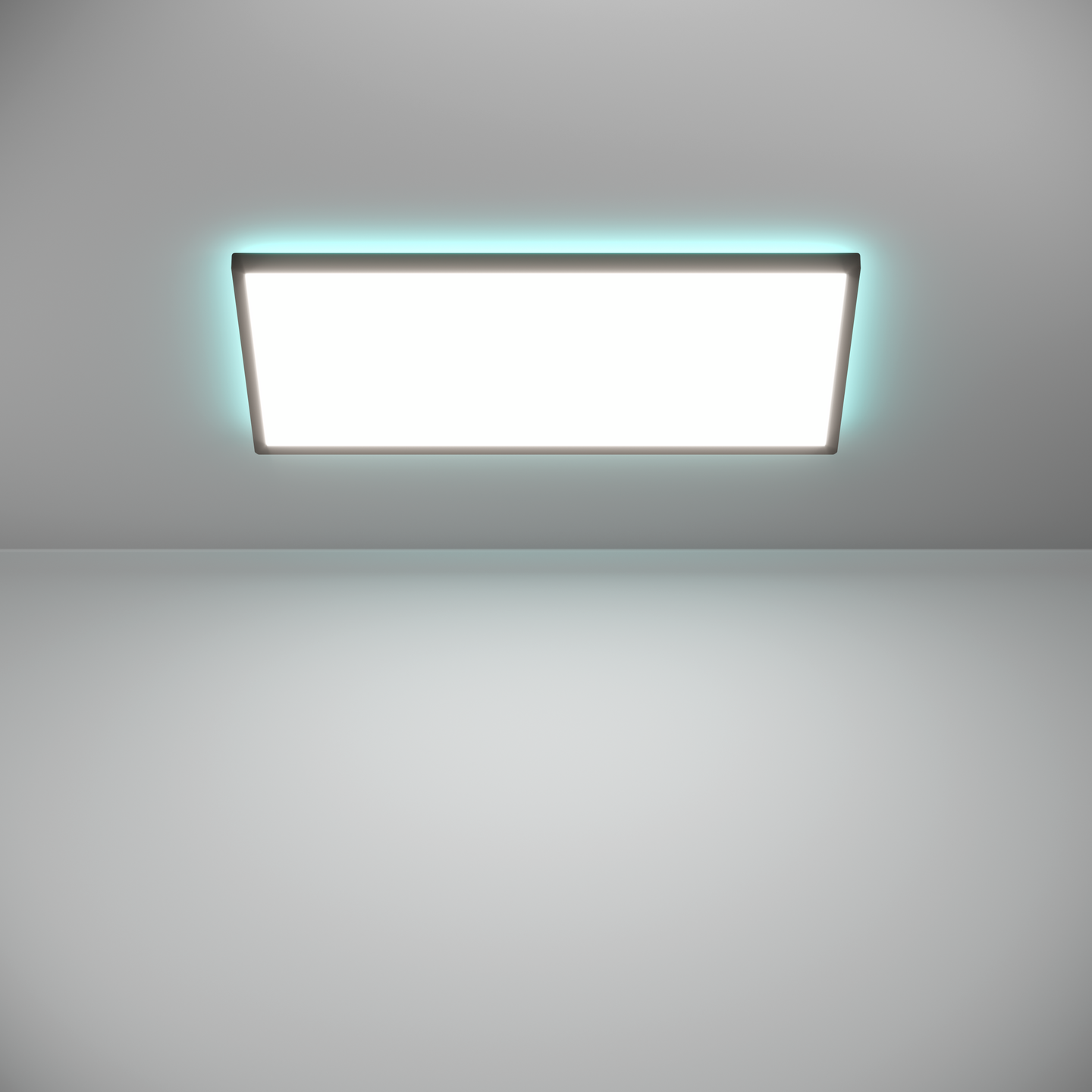 Kattovalaisin EGLO connect.z Rovito-z led 17,2W RGB CCT 57x30cm musta