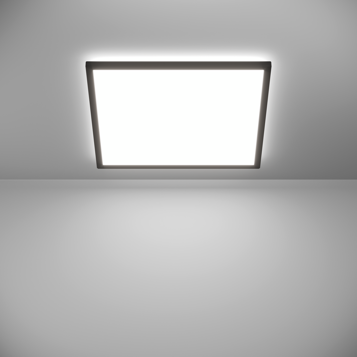 Kattovalaisin EGLO Rovito-R led 17W CCT 50x50cm musta