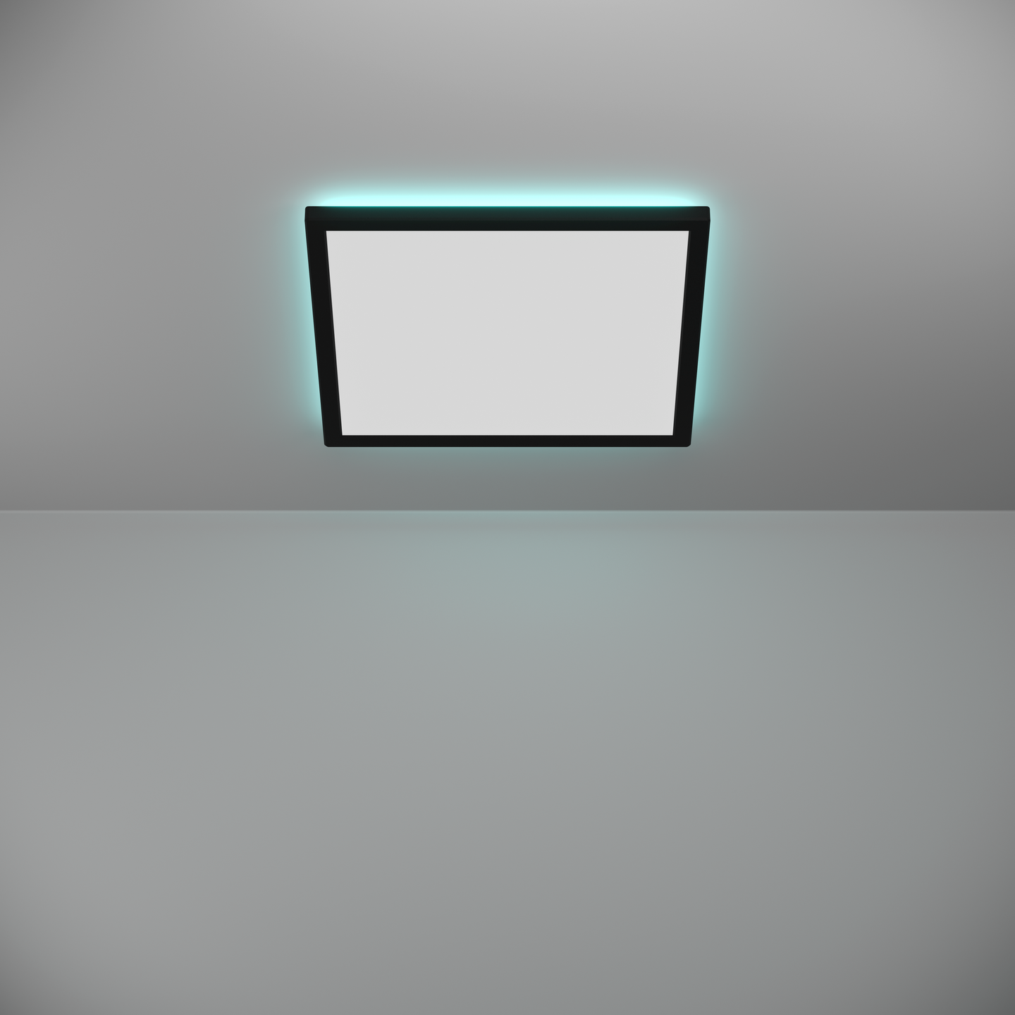 Kattovalaisin EGLO connect.z Rovito-z led 17,6W RGB CCT 39x39cm musta