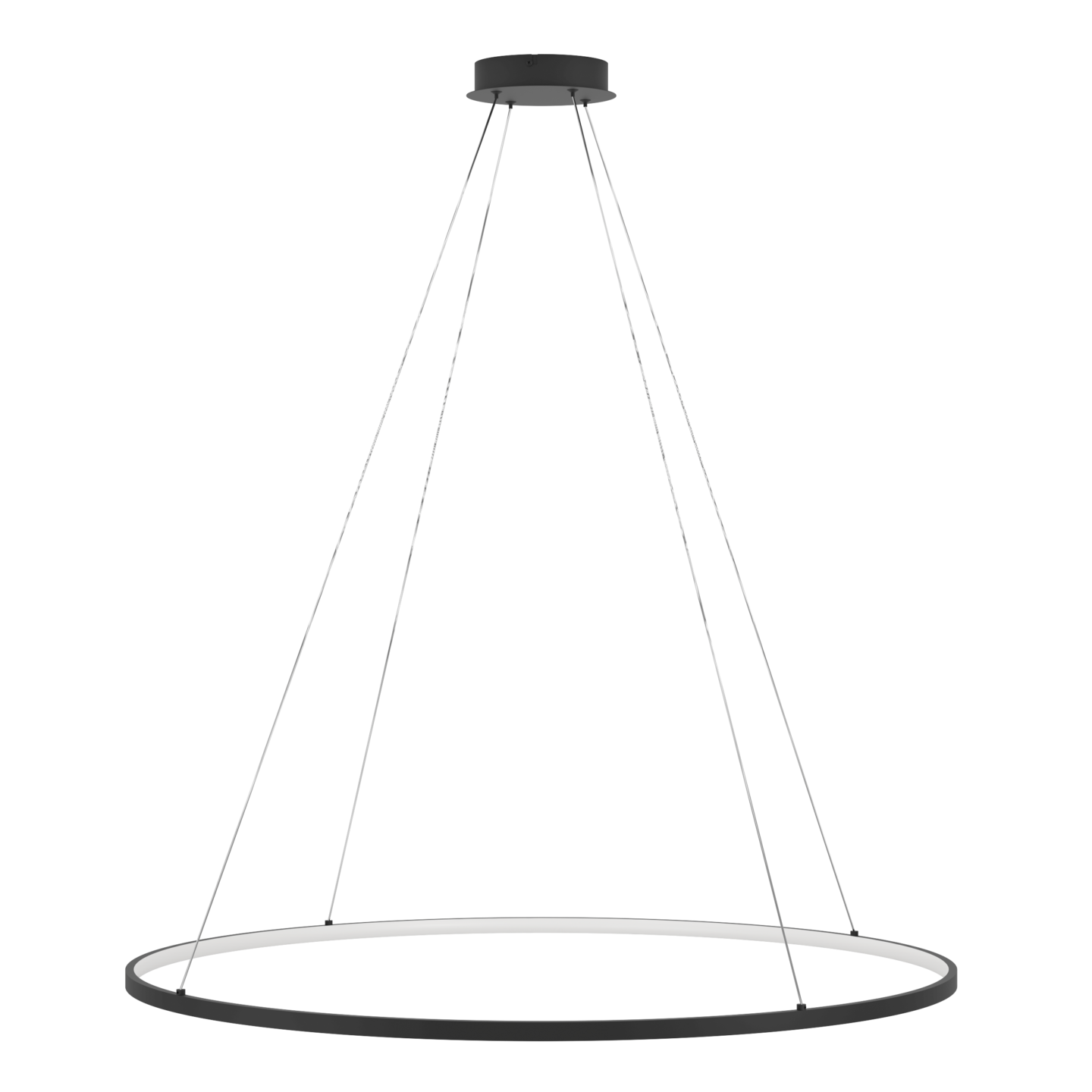 Riippuvalaisin EGLO Parruta led 40W CCT musta/valkoinen