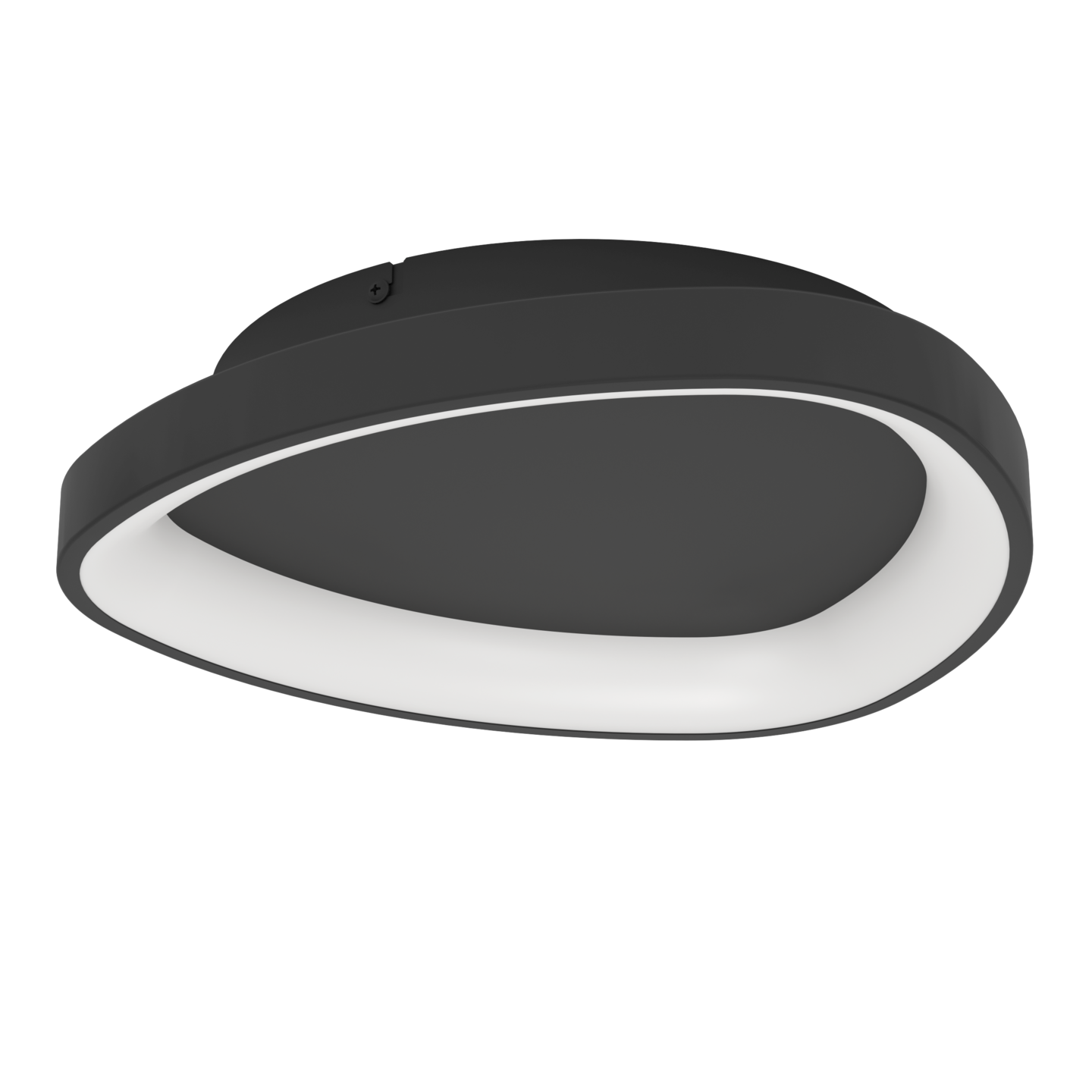 Kattovalaisin EGLO Loretello led 12W musta/valkoinen