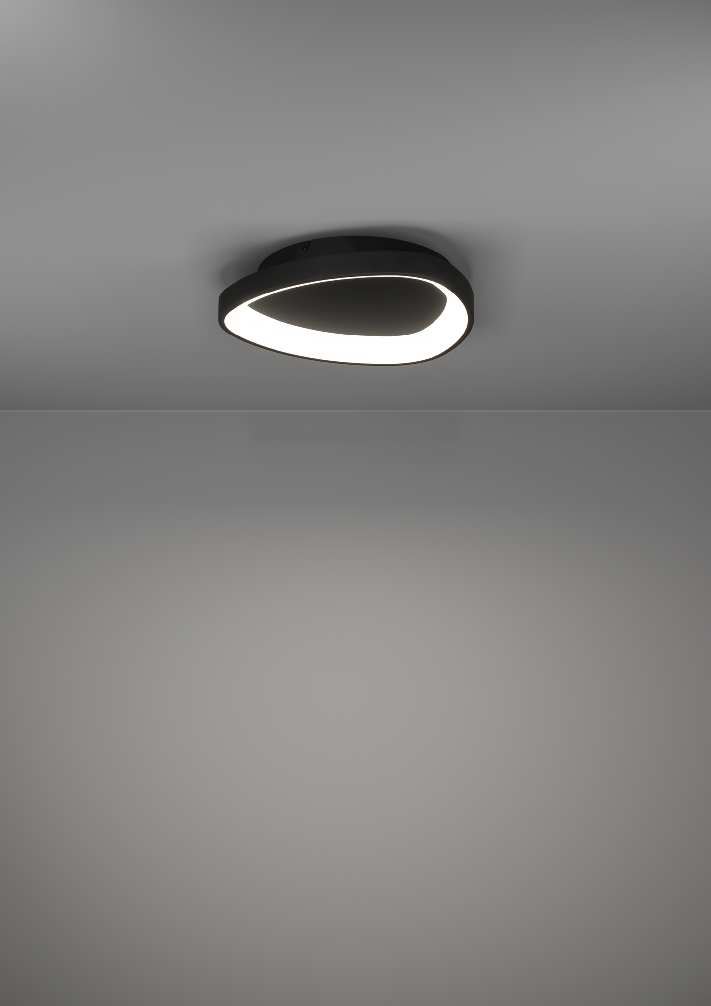 Kattovalaisin EGLO Loretello led 12W musta/valkoinen