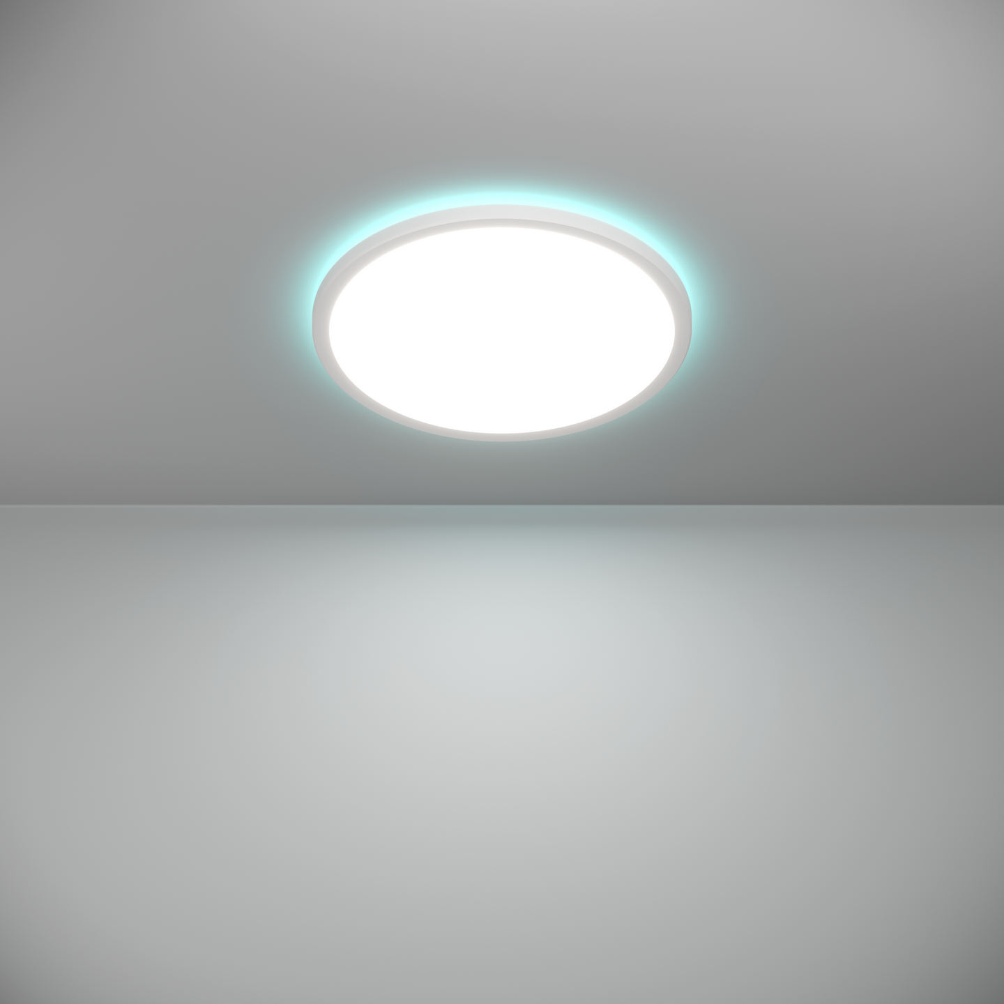 Kattovalaisin EGLO connect.z Rovito-z led 18,5W RGB CCT 39cm valkoinen