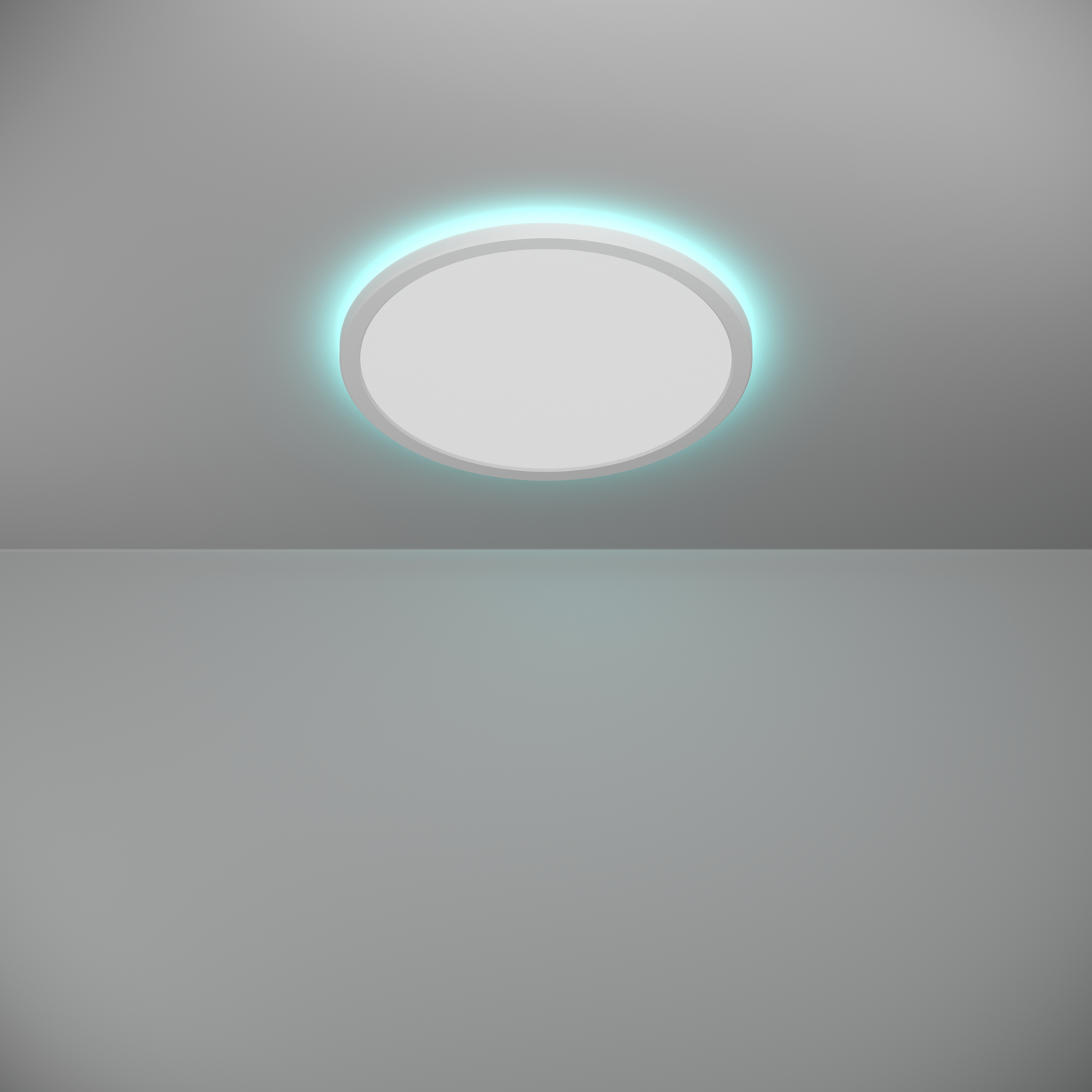 Kattovalaisin EGLO connect.z Rovito-z led 18,5W RGB CCT 39cm valkoinen